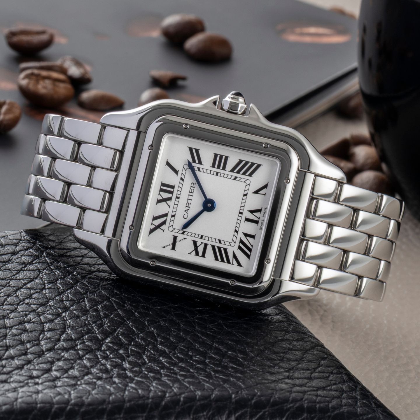 Cartier Panthère WSPN0011 (Unknown (random serial)) - Silver dial 31 mm Steel case (2/8)