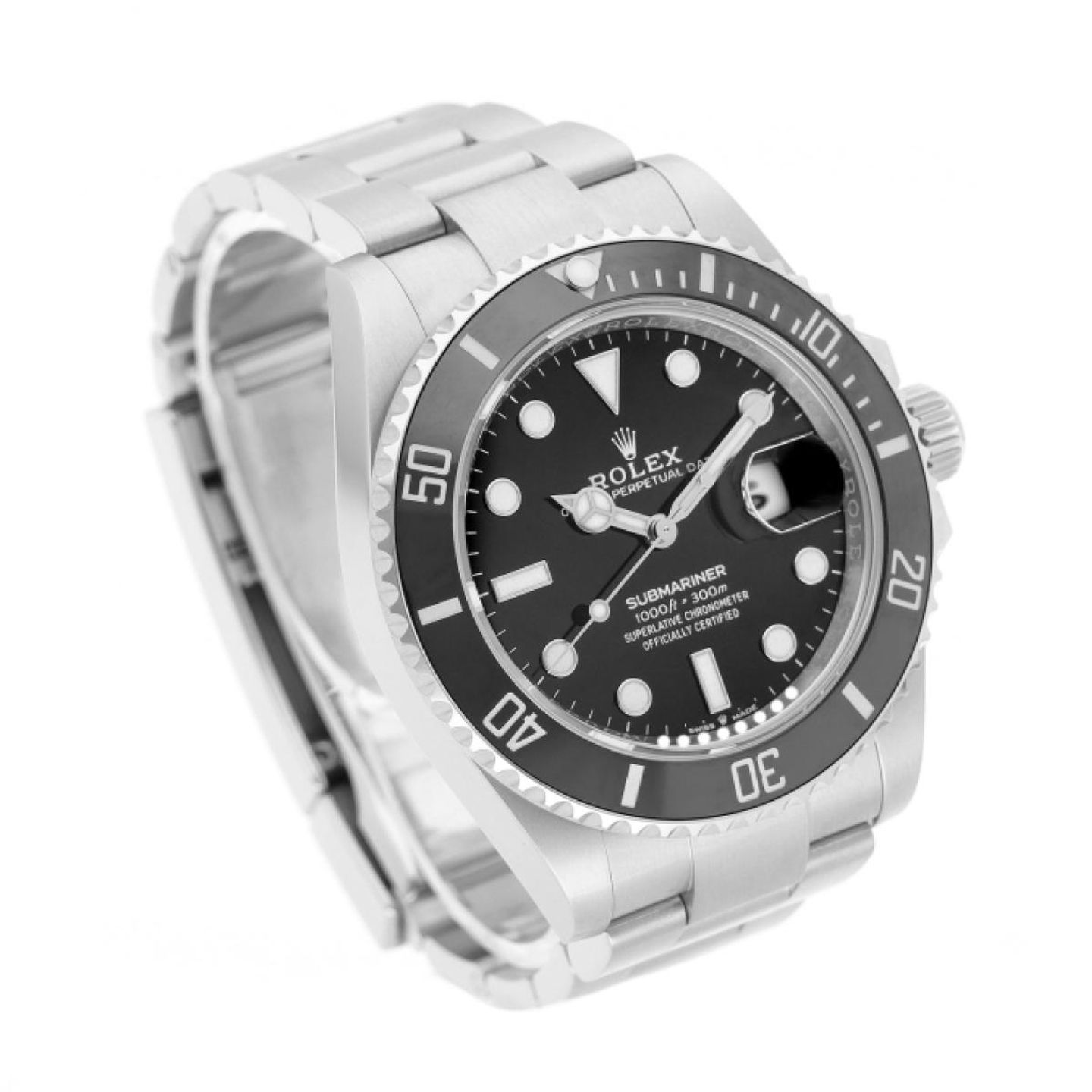 Rolex Submariner Date 126610LN (2026) - Zwart wijzerplaat 41mm Staal (3/5)