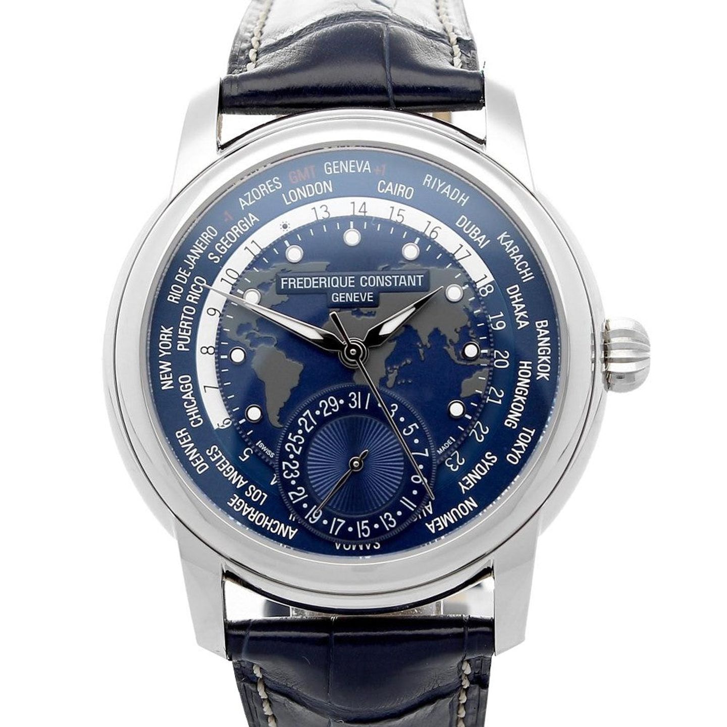 Frederique Constant Manufacture Worldtimer FC-718NWM4H6 - (1/1)