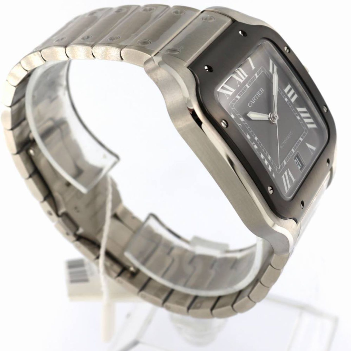 Cartier Santos WSSA0037 (2026) - Grey dial 40 mm Steel case (3/7)