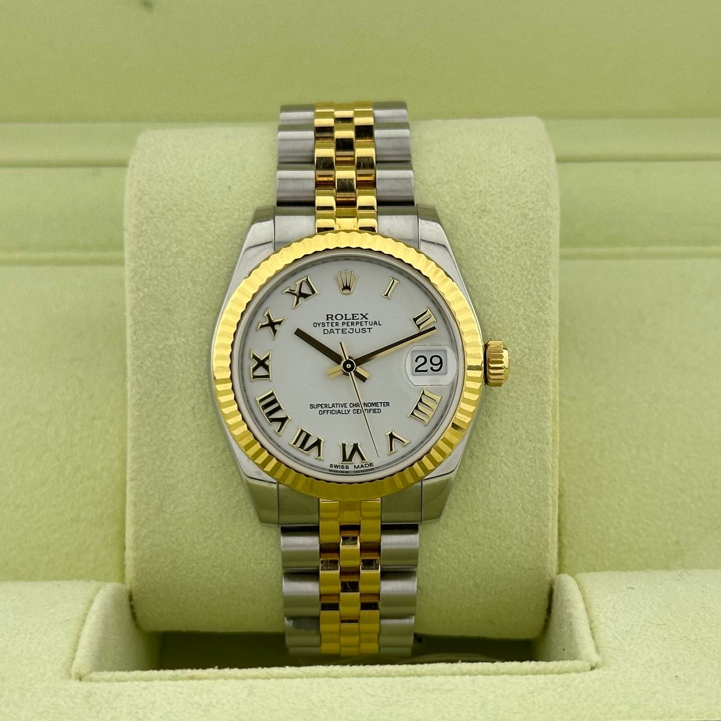 Rolex Lady-Datejust 178273 (2013) - 31mm Goud/Staal (1/7)