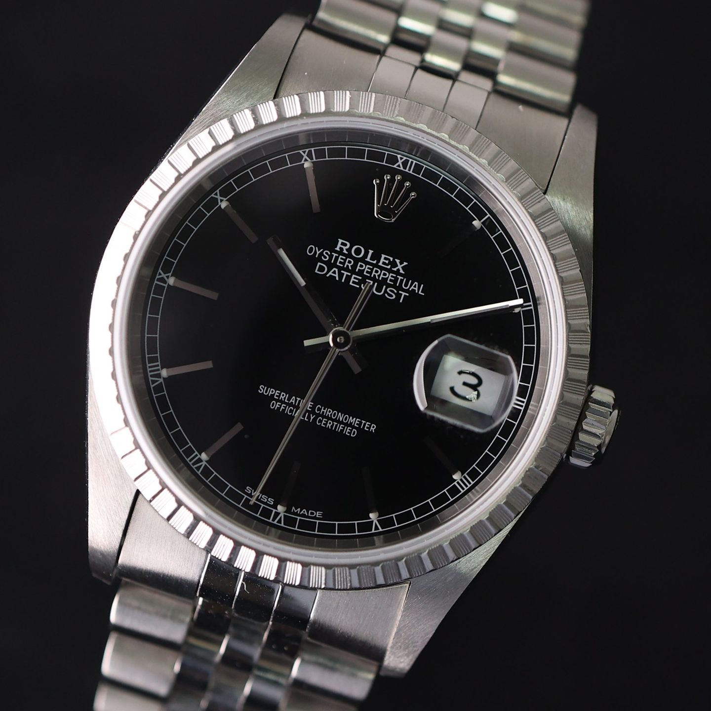 Rolex Datejust 36 16220 (2006) - 36 mm Steel case (2/3)
