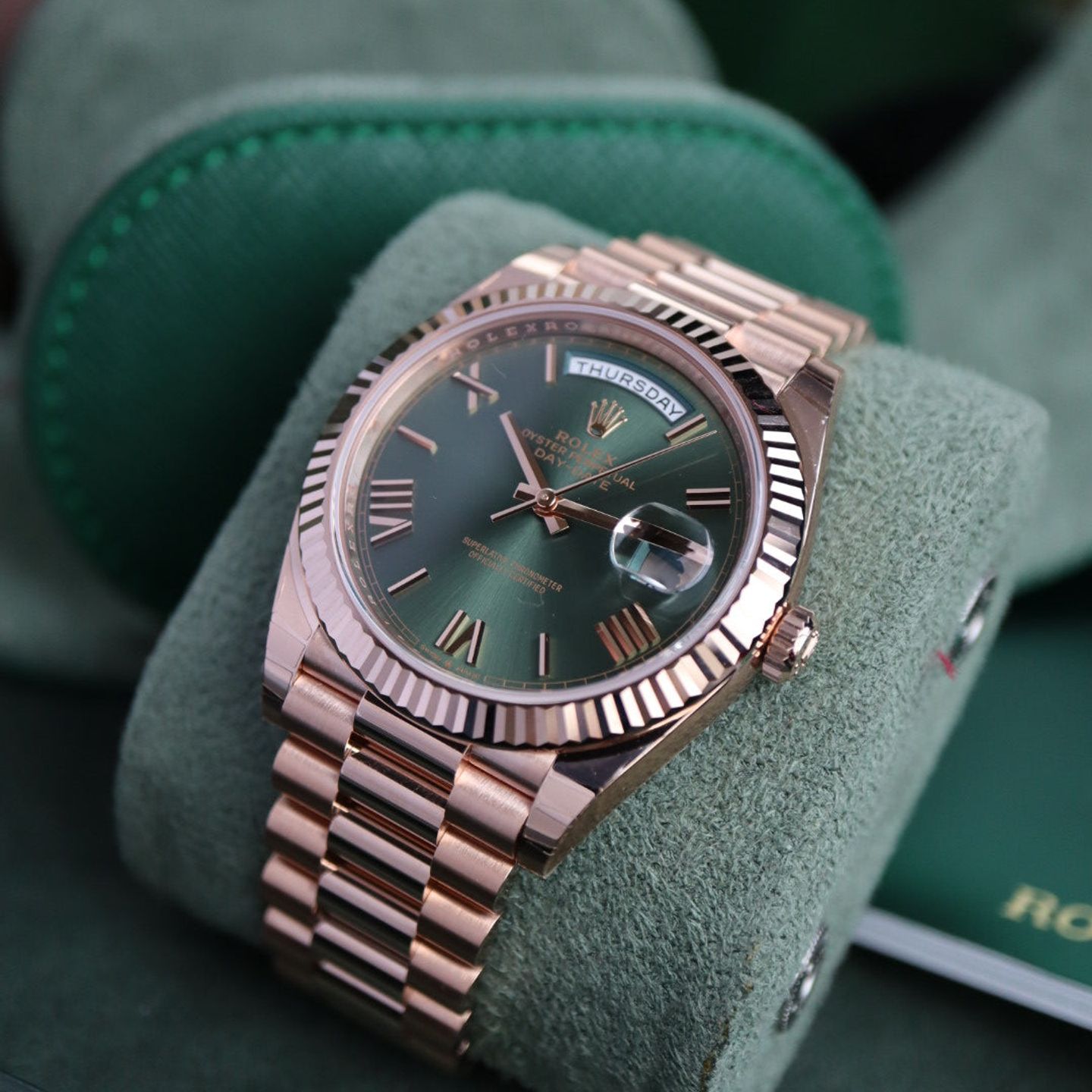 Rolex Day-Date 40 228235 (Unknown (random serial)) - 40 mm Rose Gold case (3/5)