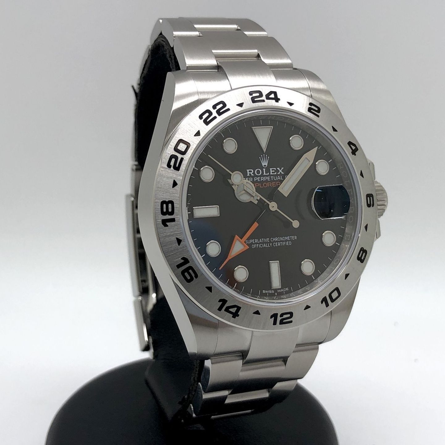 Rolex Explorer II 216570 (Unknown (random serial)) - Black dial 42 mm Steel case (1/1)