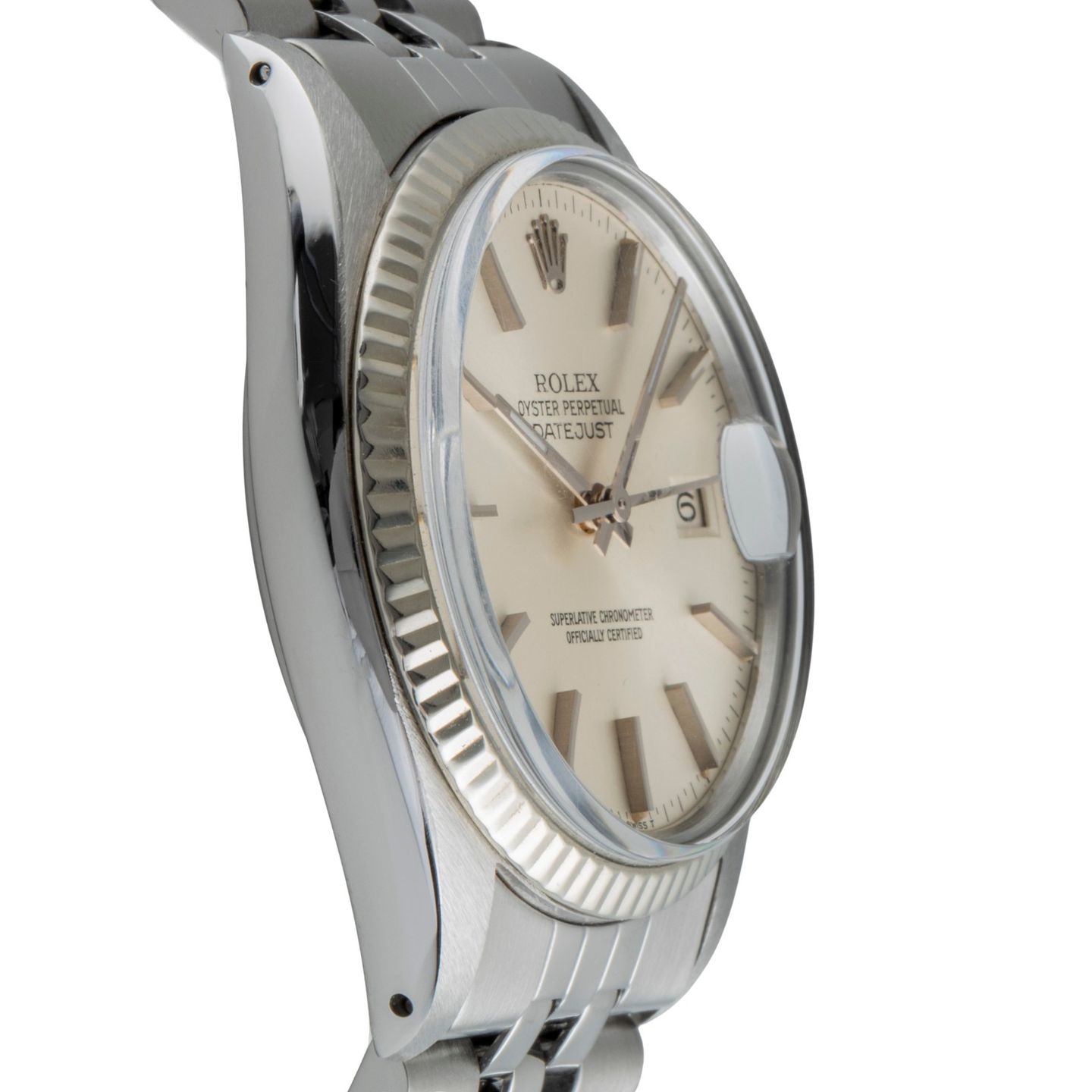 Rolex Datejust 36 16014 (1981) - Zilver wijzerplaat 36mm Staal (7/8)