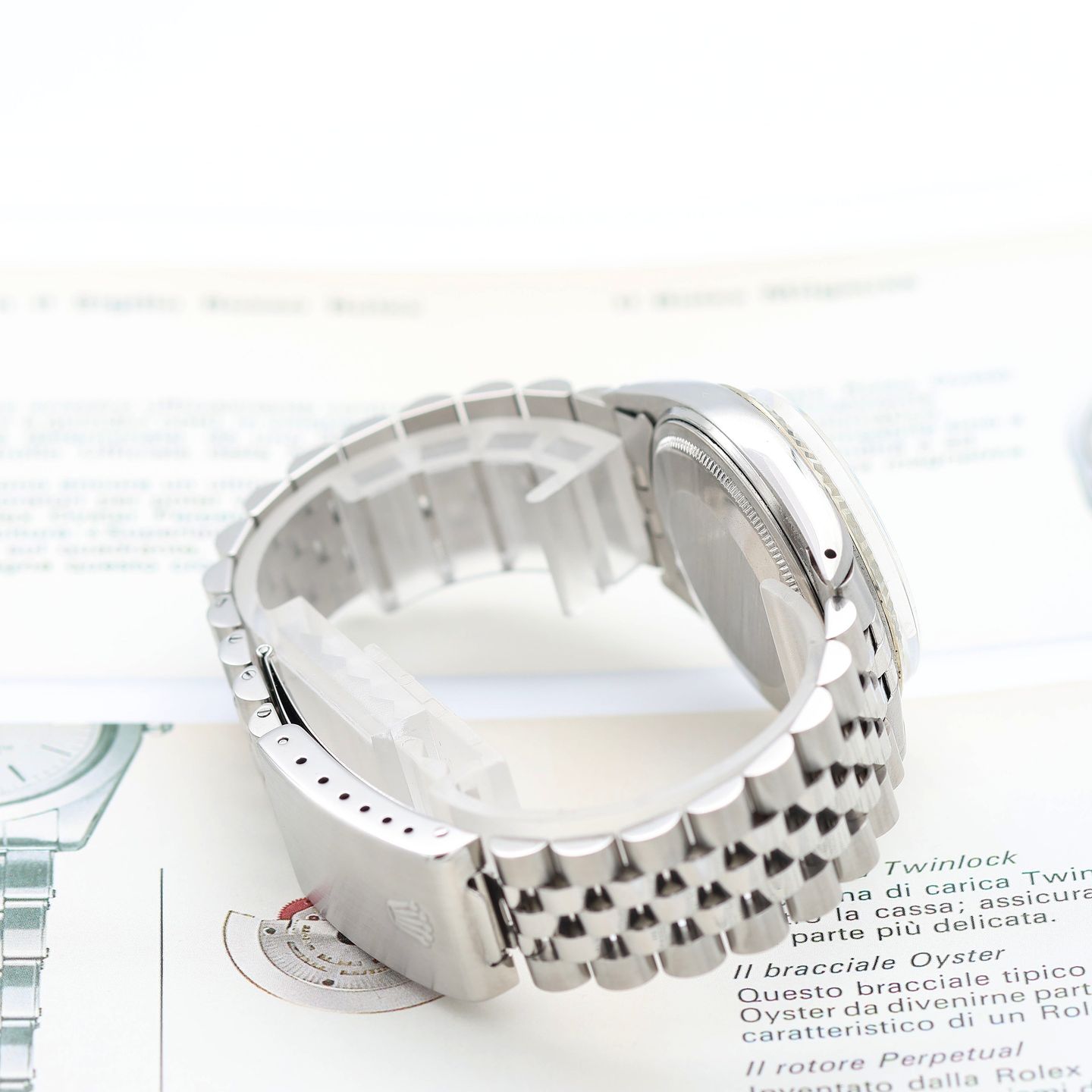 Rolex Datejust 1601 (Onbekend (willekeurig serienummer)) - Zilver wijzerplaat 36mm Staal (8/8)