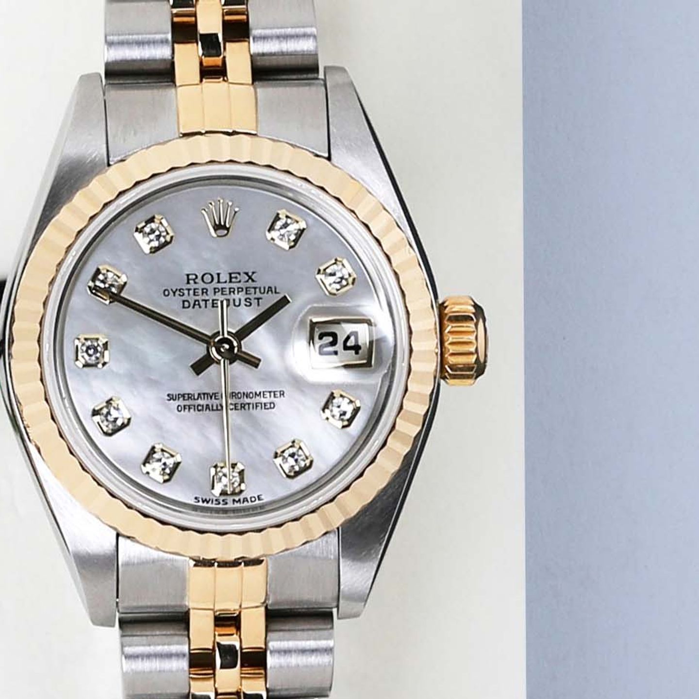 Rolex Lady-Datejust 79173 (2000) - 26mm Goud/Staal (5/8)