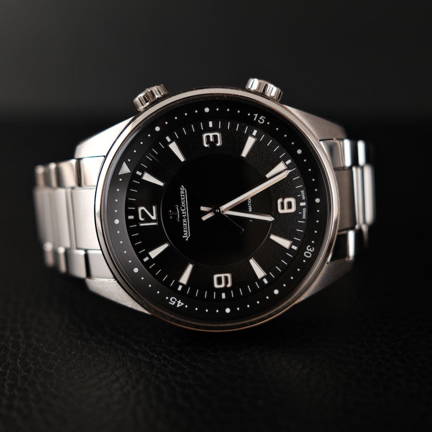 Jaeger-LeCoultre Polaris 841837S (2018) - Black dial 41 mm Steel case (1/8)