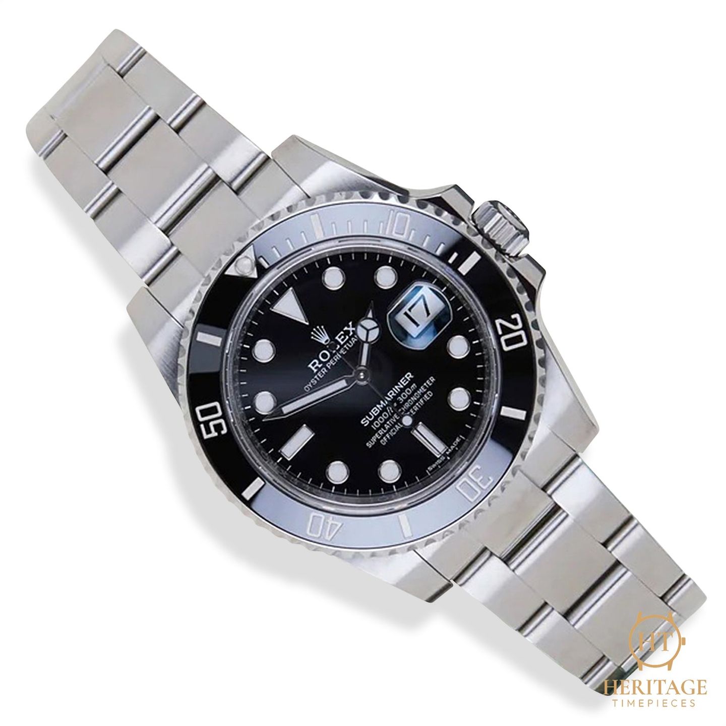 Rolex Submariner Date 116610LN (2020) - Zwart wijzerplaat 40mm Staal (4/8)