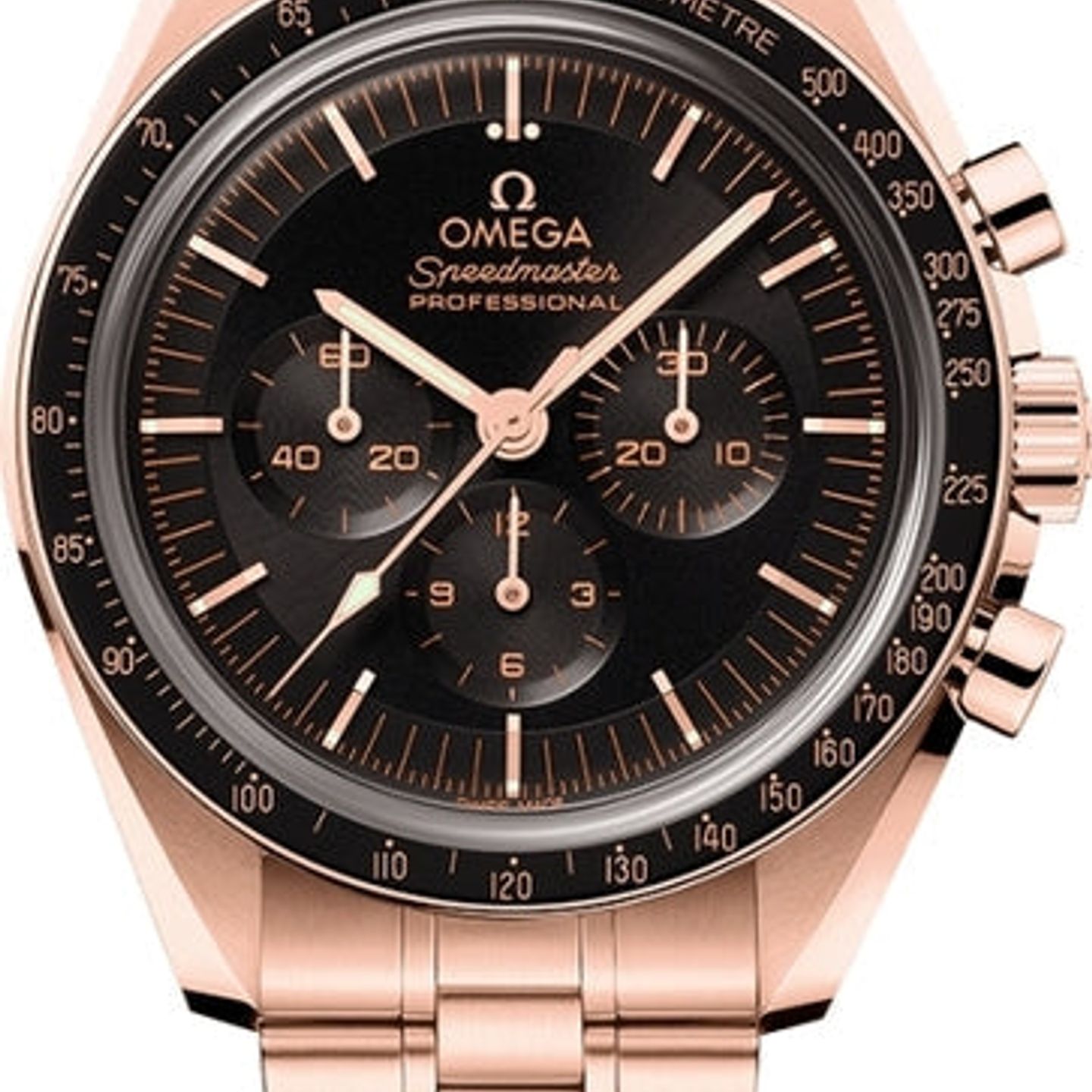 Omega Speedmaster Professional Moonwatch 310.60.42.50.01.001 (2026) - Black dial 42 mm Rose Gold case (1/1)