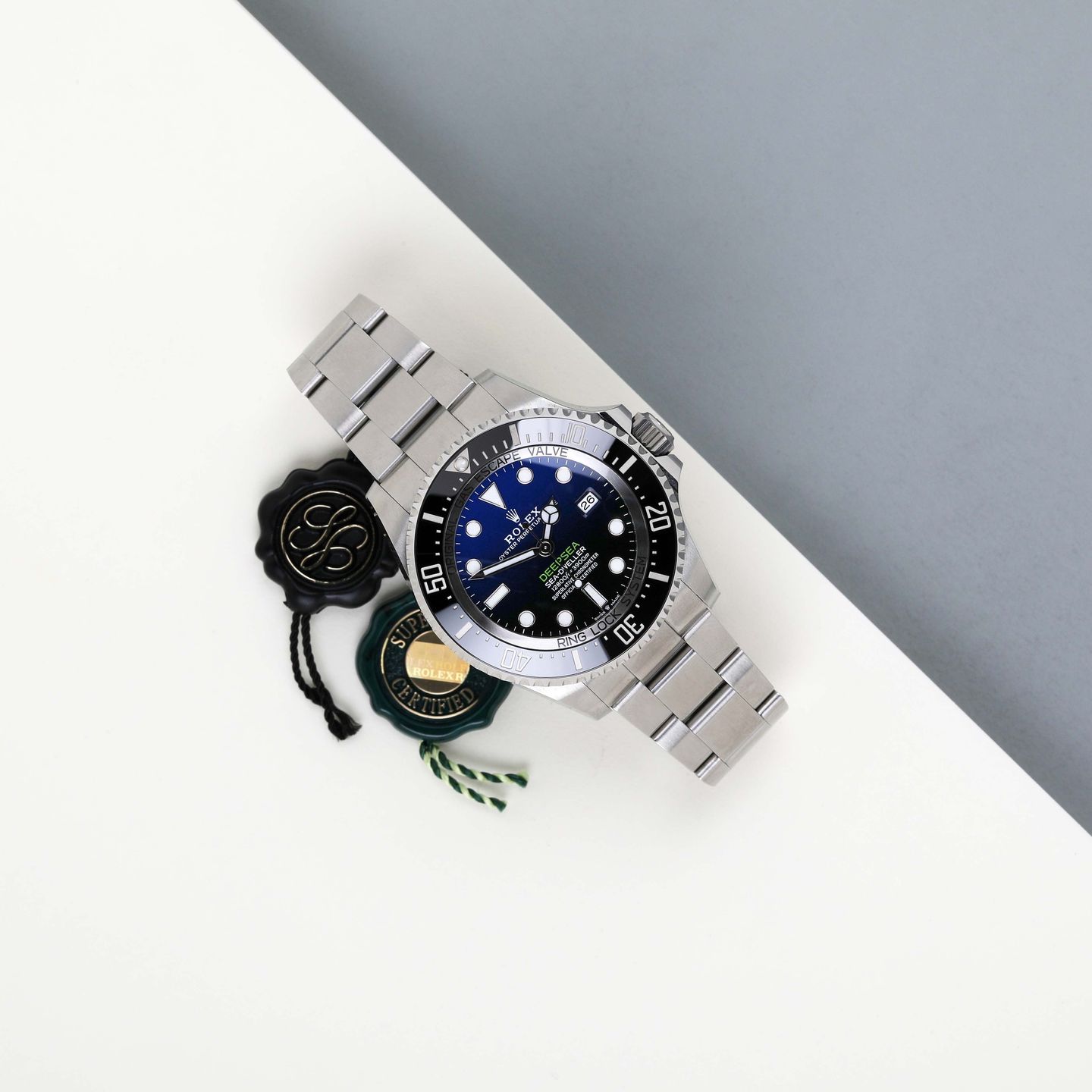 Rolex Sea-Dweller Deepsea 126660 (2022) - Blue dial 44 mm Steel case (1/8)