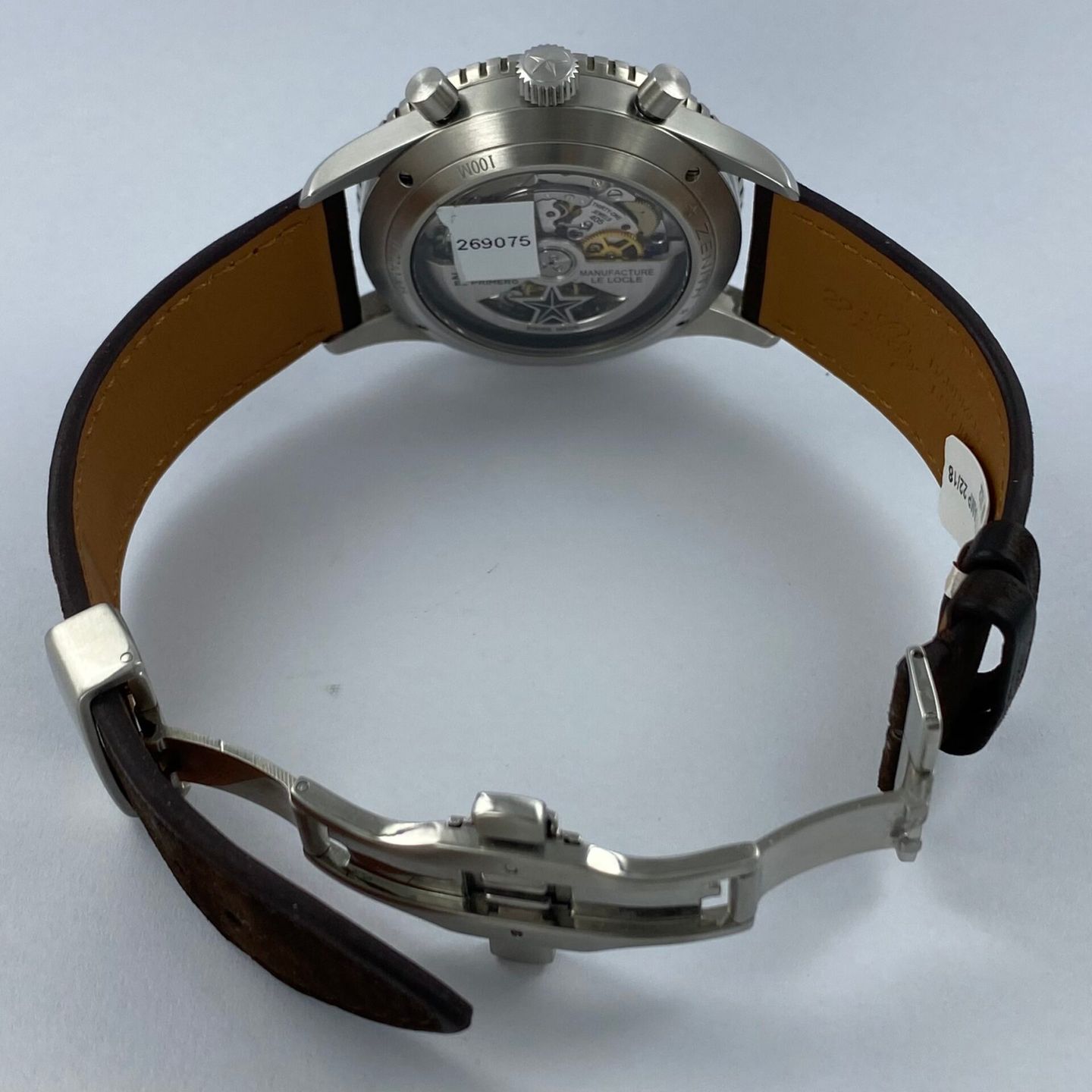 Zenith Pilot 11.2240.405/21.C773 (2021) - Grijs wijzerplaat 43mm Staal (6/6)