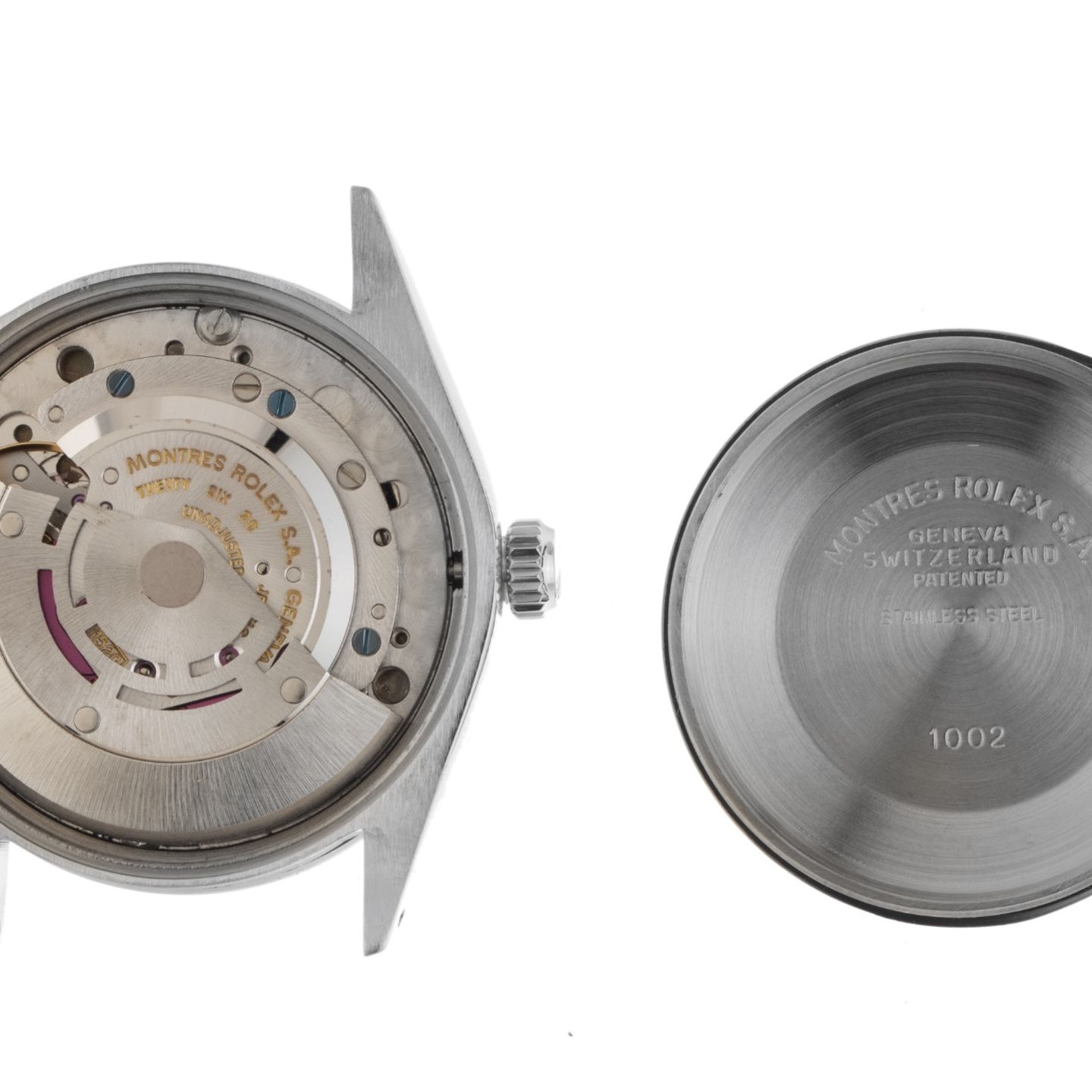 Rolex Air-King 5500 (1979) - Zilver wijzerplaat 34mm Staal (8/8)