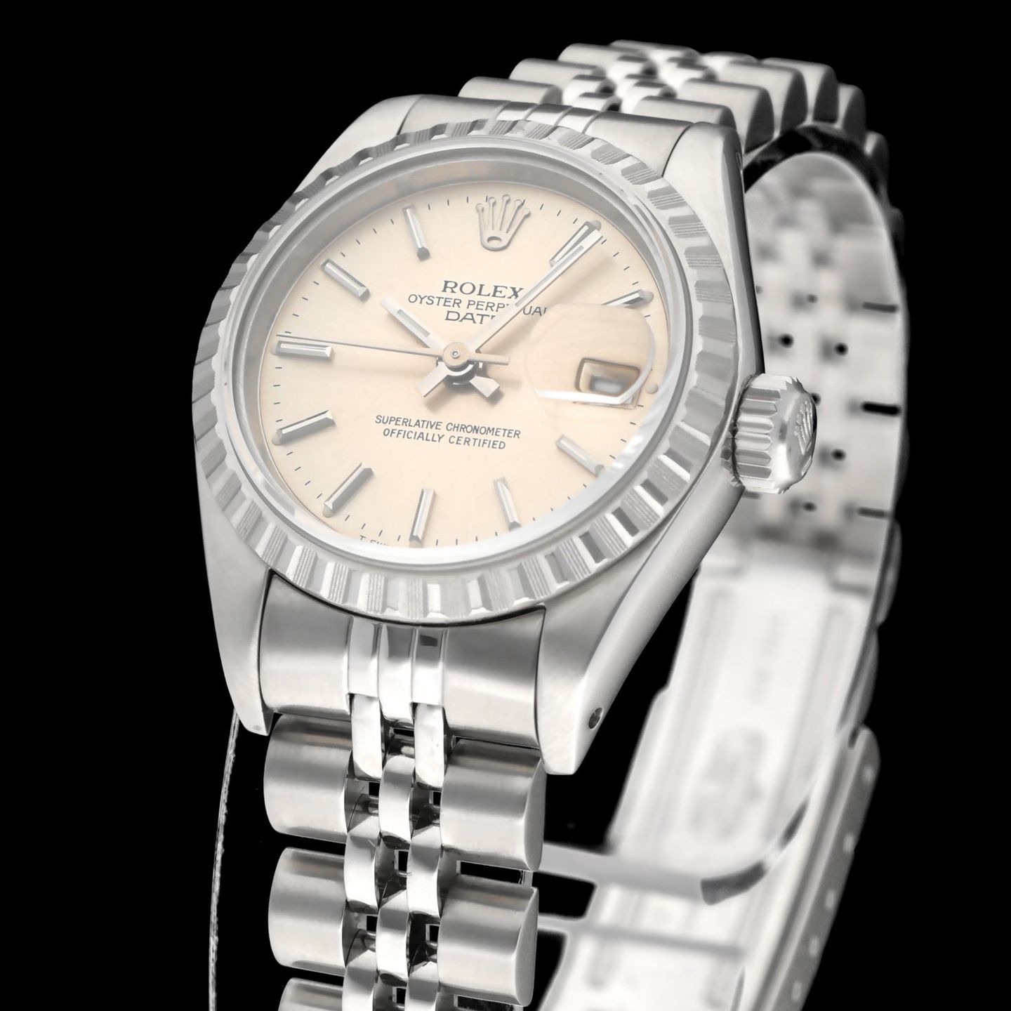 Rolex Oyster Perpetual Lady Date 69240 - (7/8)
