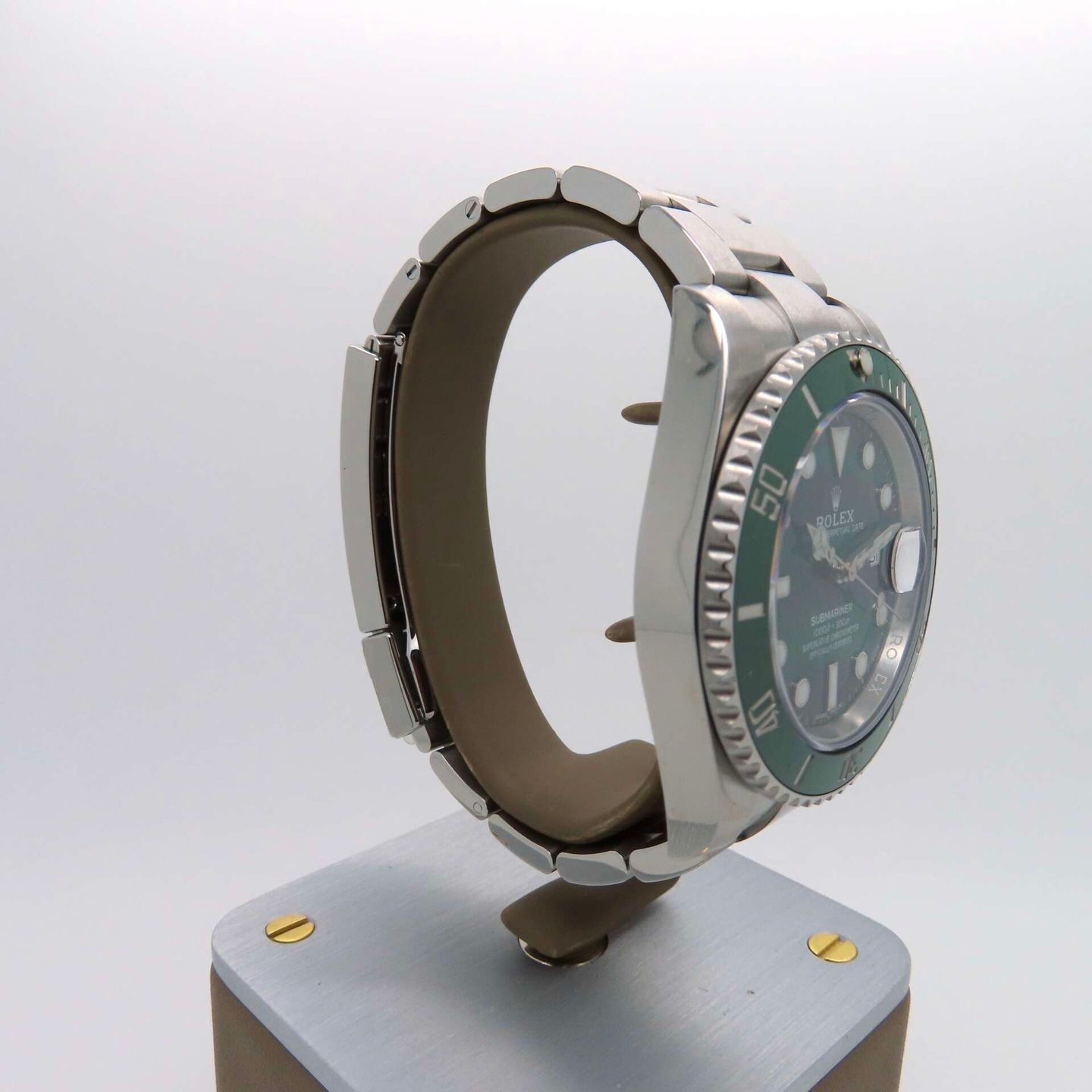 Rolex Submariner Date 116610LV (2019) - Green dial 40 mm Steel case (6/8)