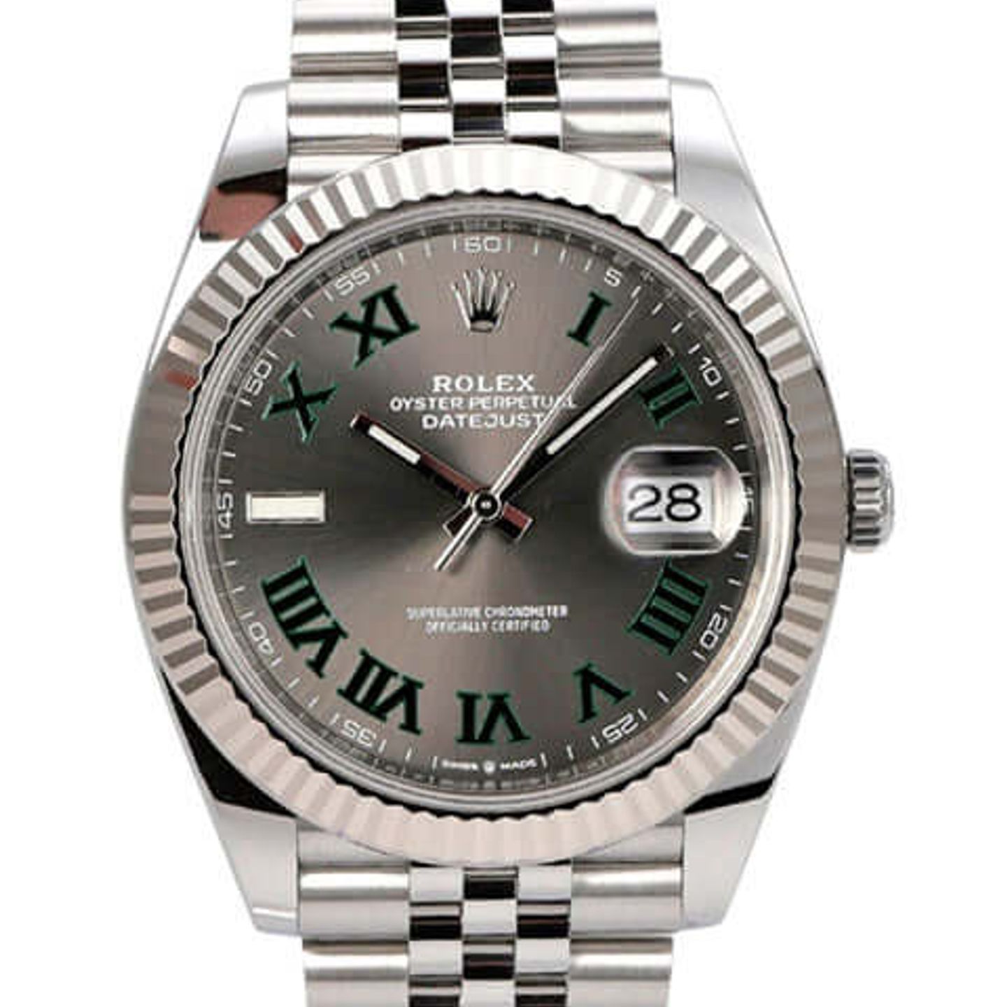 Rolex Datejust 41 126334 (2021) - Grey dial 41 mm Steel case (1/8)