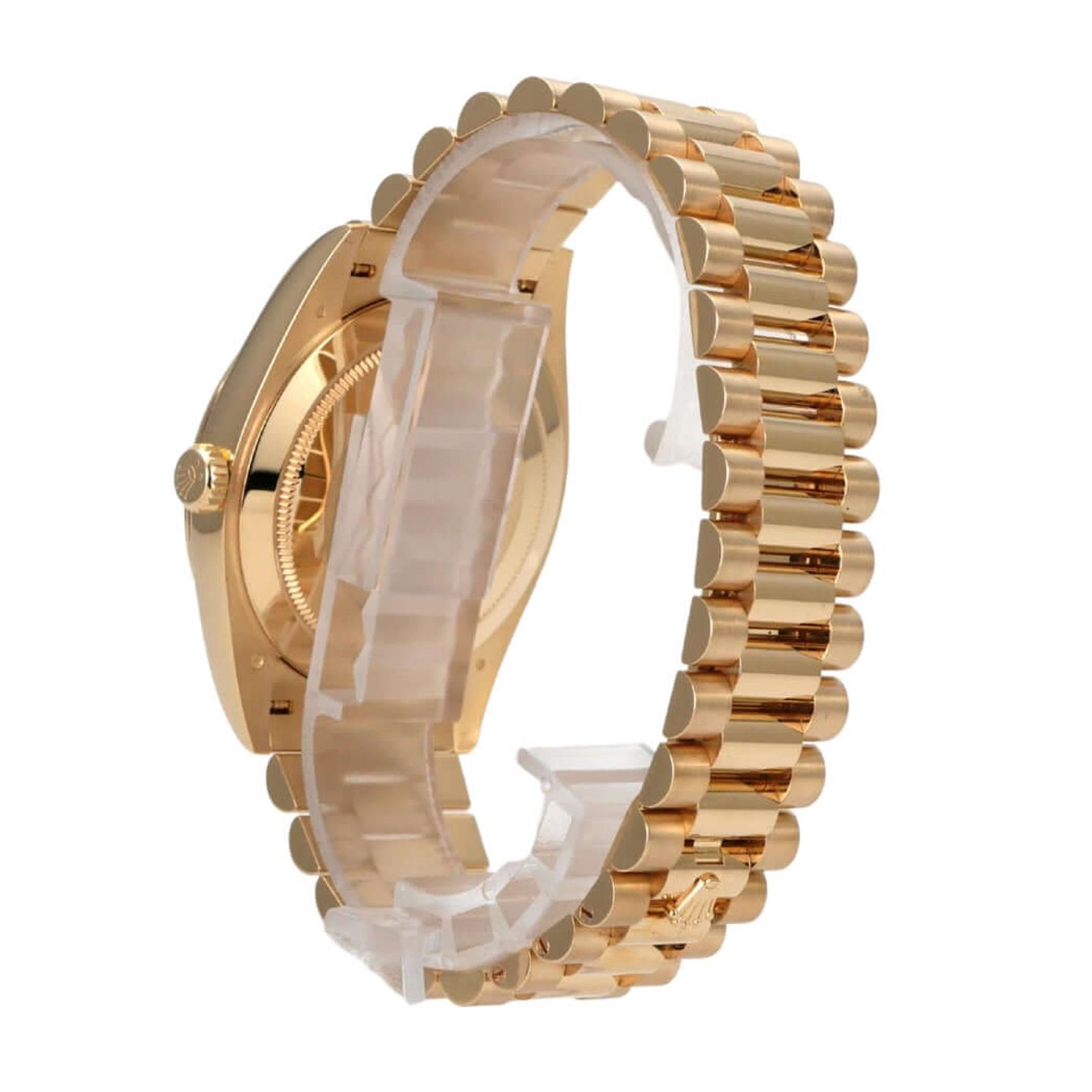 Rolex Day-Date 40 228238 (2022) - Black dial 40 mm Yellow Gold case (7/8)