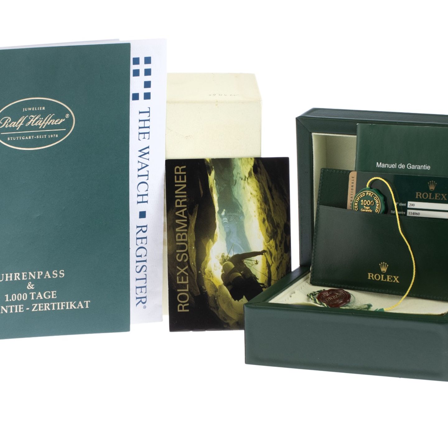 Rolex Submariner No Date 114060 (2010) - Black dial 40 mm Steel case (2/8)