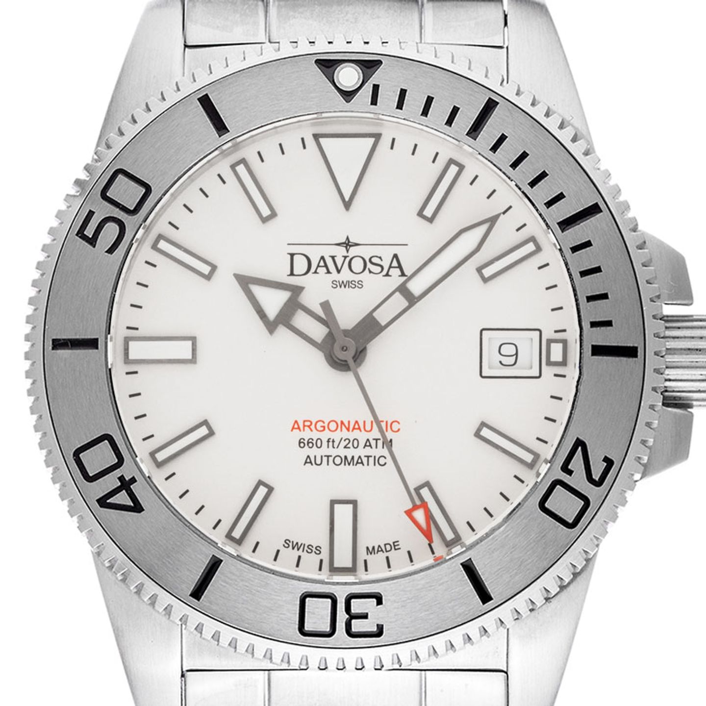 Davosa Unknown 161.532.10 (Unknown (random serial)) - White dial 39 mm Unknown case (1/6)