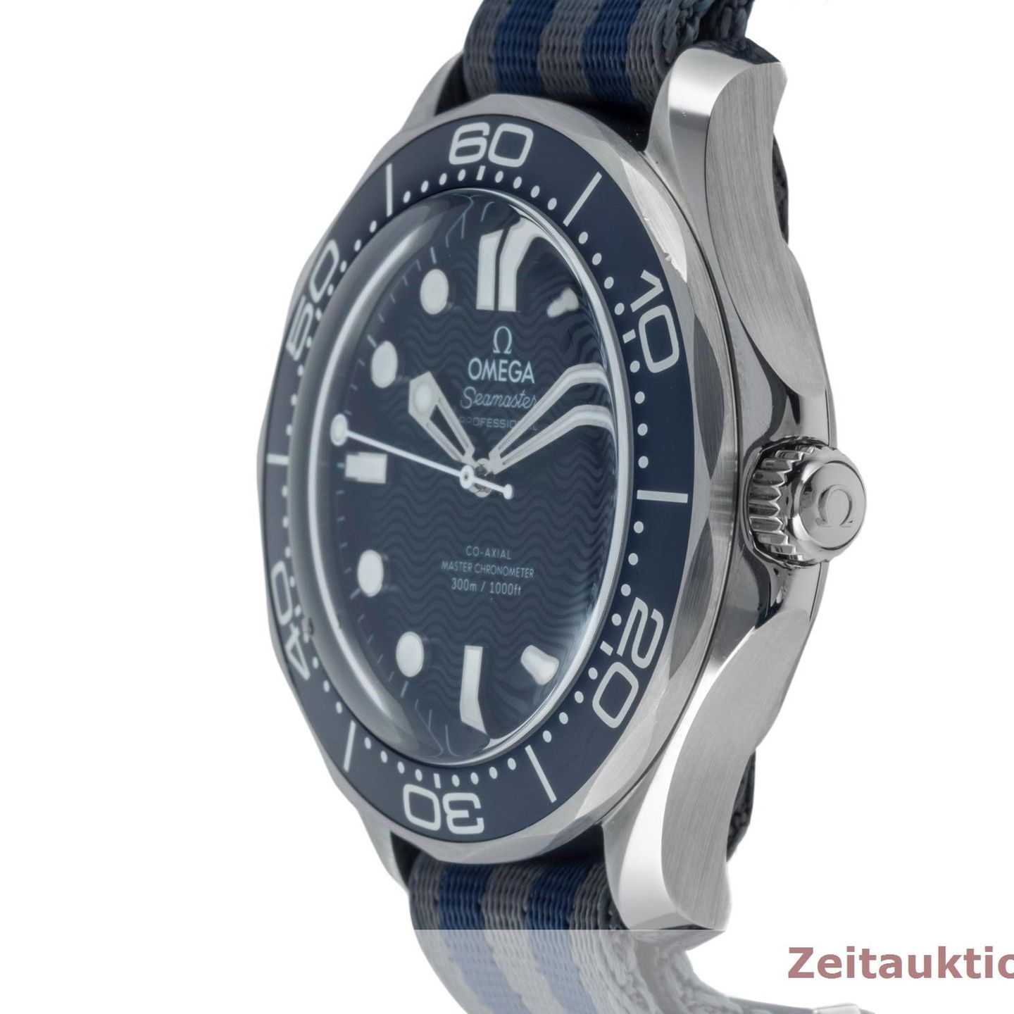 Omega Seamaster Diver 300 M 210.30.42.20.03.002 (2023) - Blue dial 42 mm Steel case (6/8)