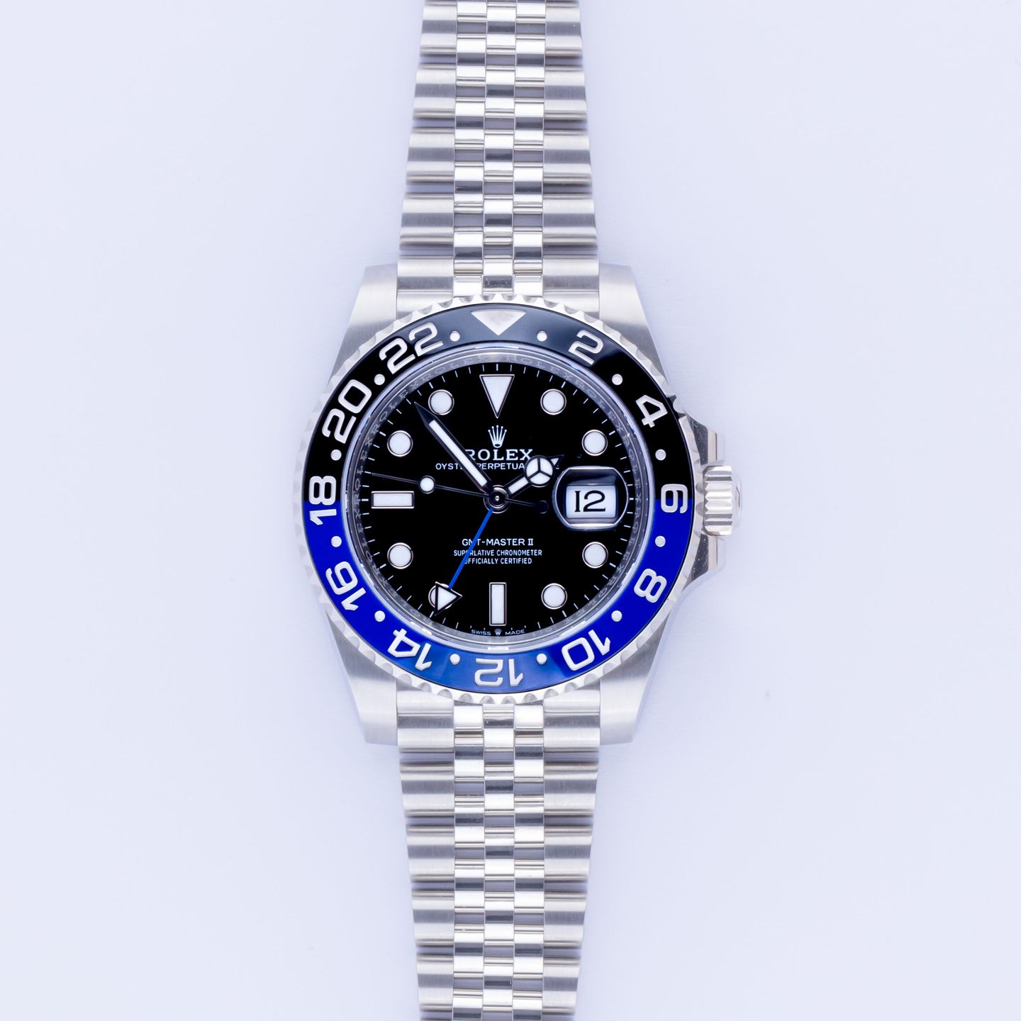 Rolex GMT-Master II 126710BLNR (2023) - Zwart wijzerplaat 40mm Staal (3/8)