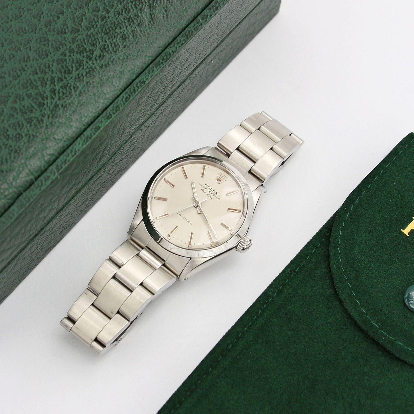 Rolex Air-King 5500 (Unknown (random serial)) - 34 mm Steel case (1/6)