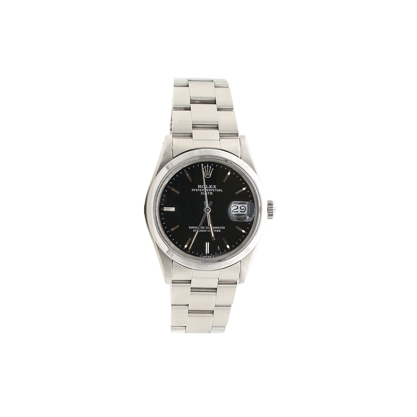 Rolex Oyster Perpetual Date 15000 (Onbekend (willekeurig serienummer)) - 34mm Staal (1/7)