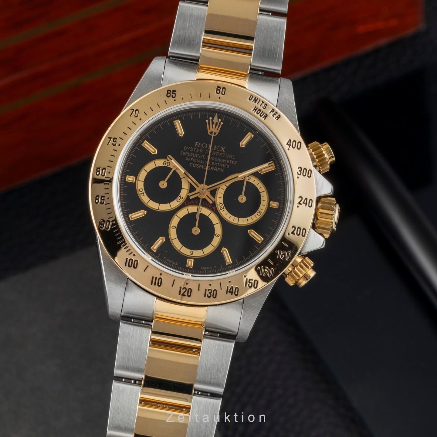 Rolex Daytona 16523 (1991) - 40mm Goud/Staal (1/8)