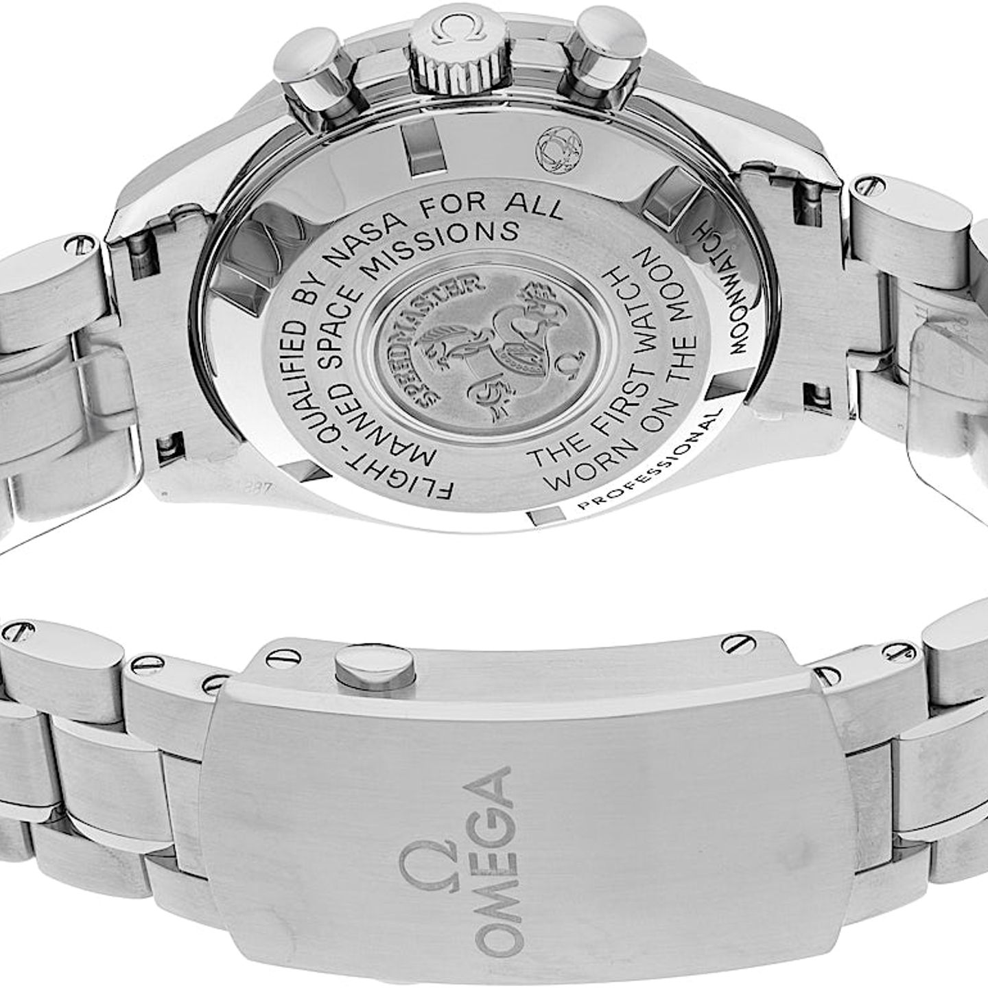 Omega Speedmaster Professional Moonwatch 311.30.42.30.01.005 (2019) - Black dial 42 mm Steel case (5/5)