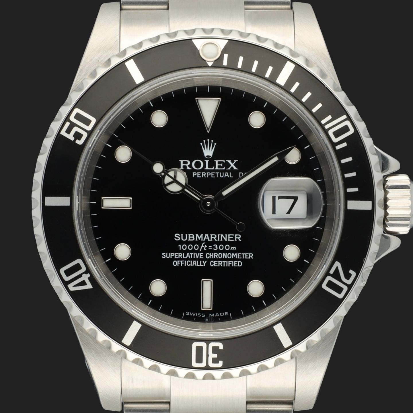 Rolex Submariner Date 116610BR (2006) - 40mm Staal (2/8)