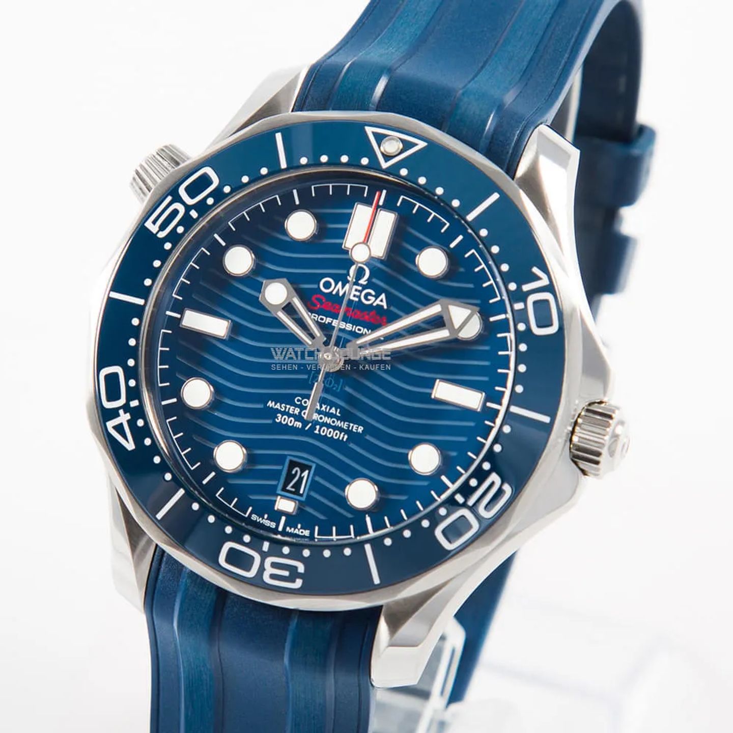 Omega Seamaster Diver 300 M 210.32.42.20.03.001 (2026) - Blue dial 42 mm Steel case (1/8)