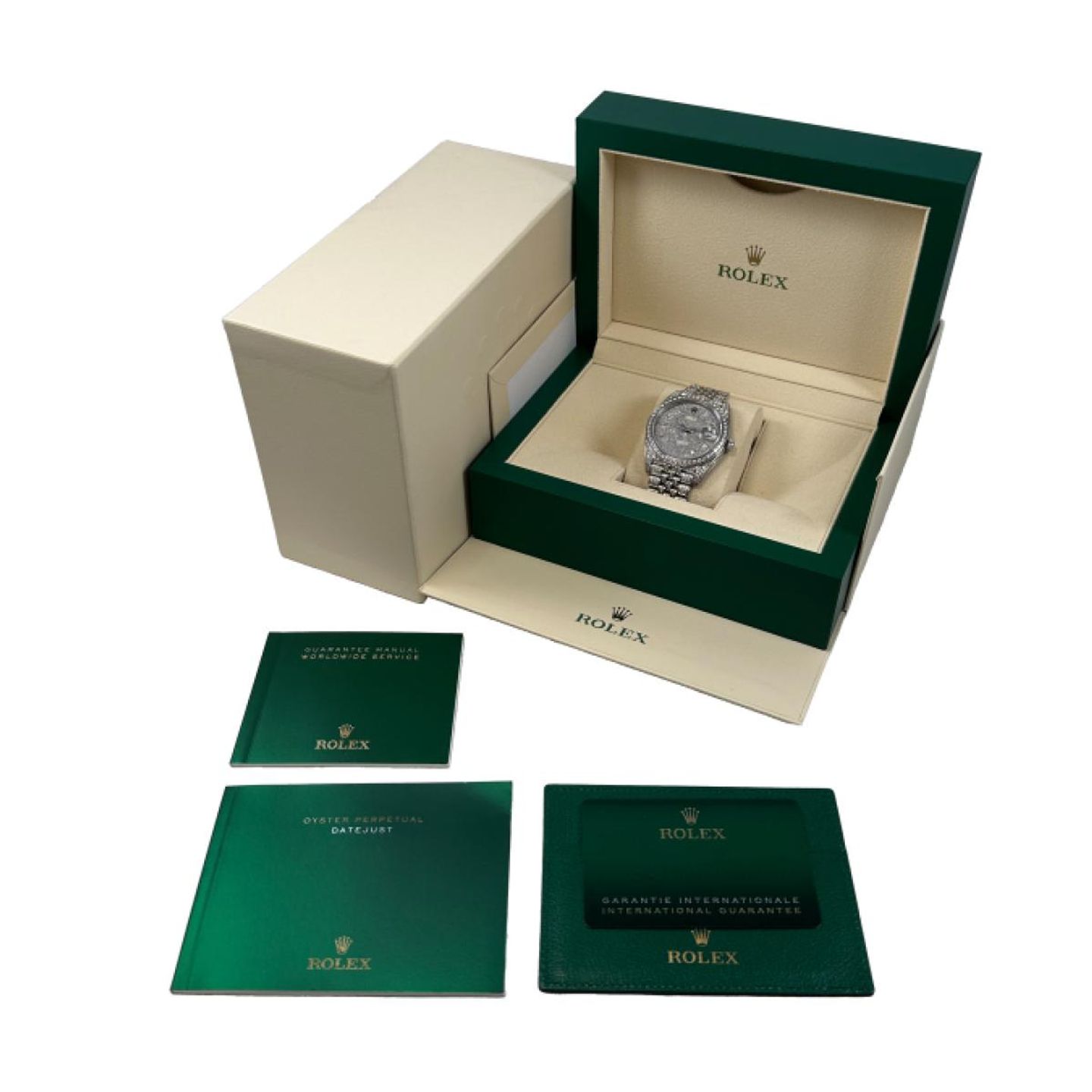 Rolex Datejust 41 126300 (2021) - Diamond dial 41 mm Steel case (5/5)