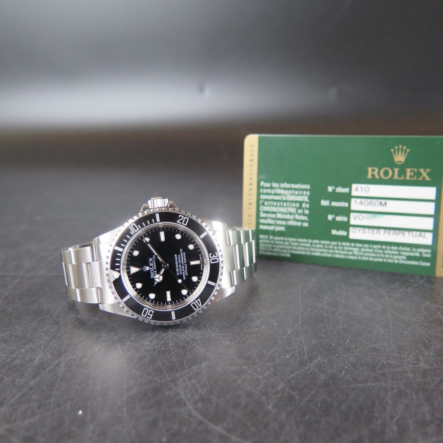 Rolex Submariner No Date 14060M (2009) - Black dial 40 mm Steel case (6/6)