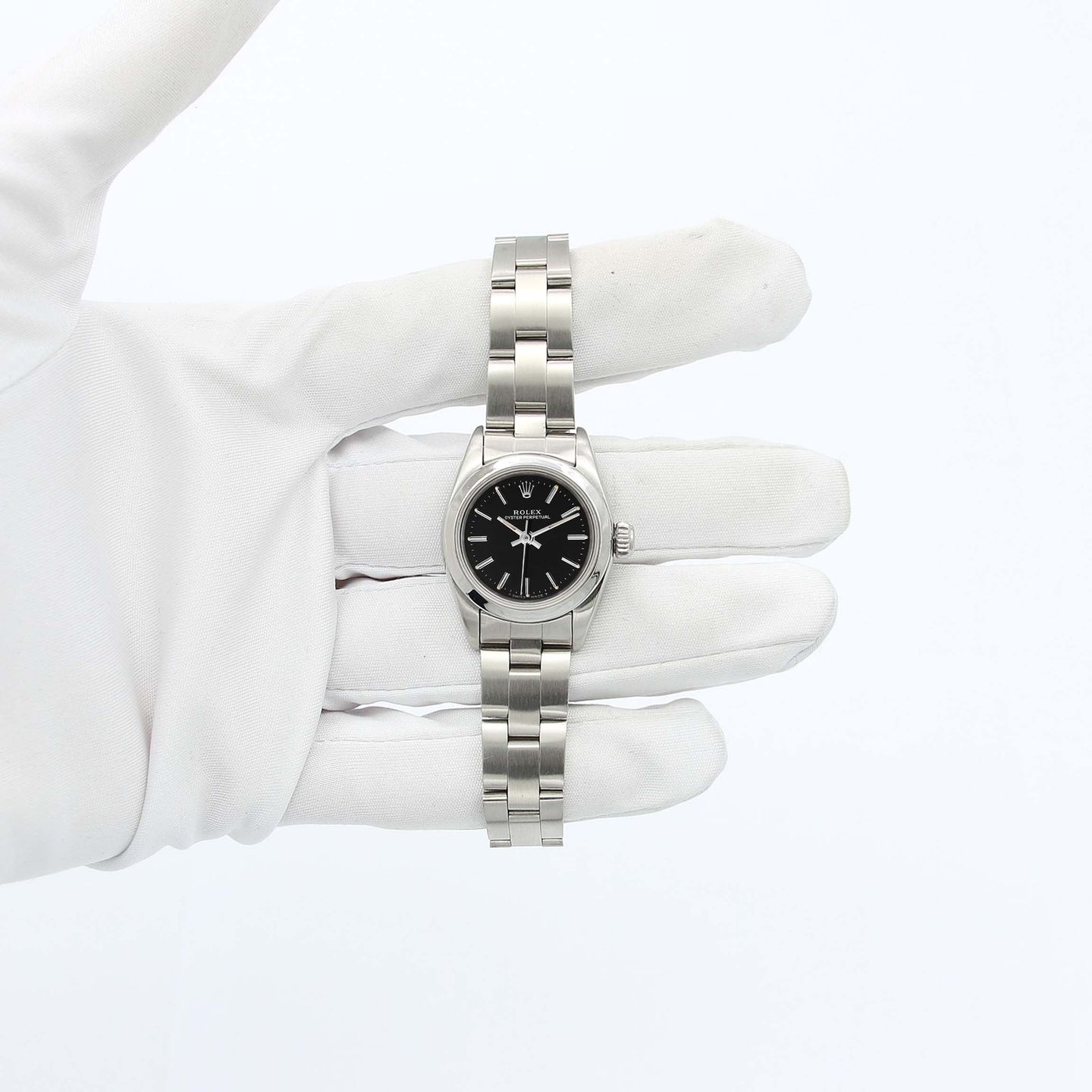 Rolex Oyster Perpetual 67180 (Onbekend (willekeurig serienummer)) - 26mm Staal (4/6)