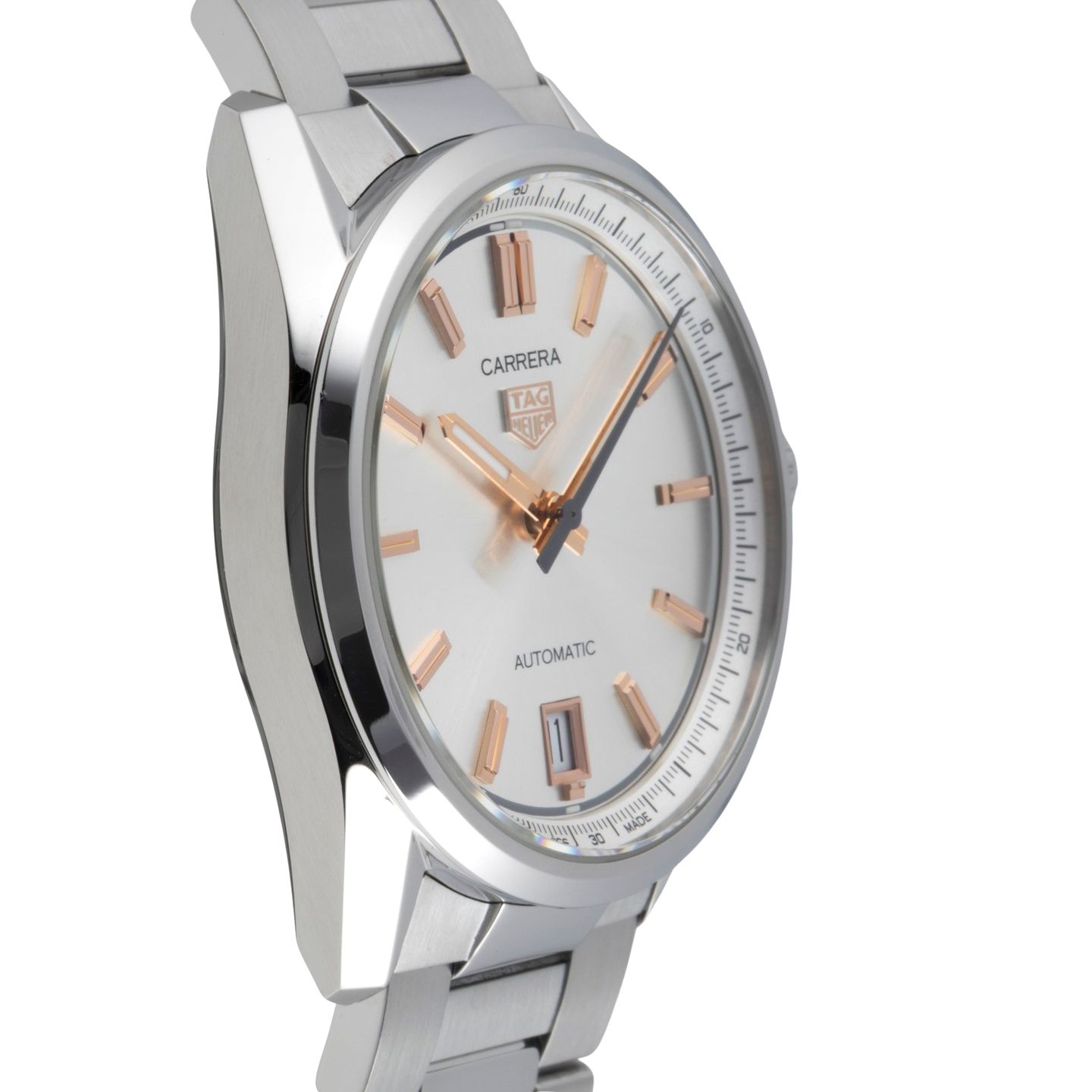 TAG Heuer Carrera Lady WBN2310.BA0001 (Unknown (random serial)) - Grey dial 36 mm Steel case (7/8)