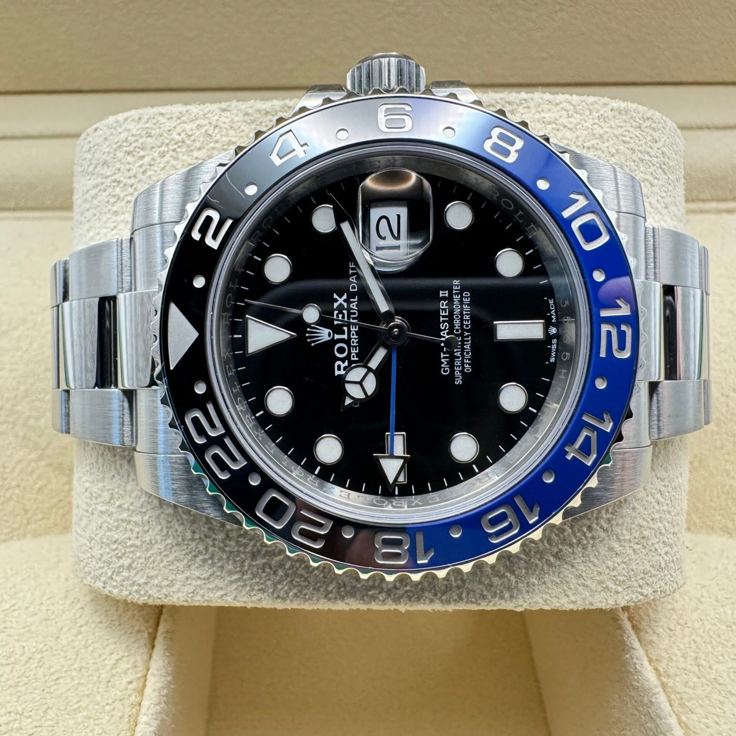 Rolex GMT-Master II 126710BLNR (2021) - Zwart wijzerplaat 40mm Staal (2/8)