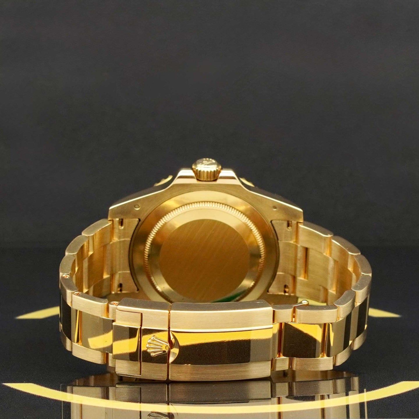 Rolex GMT-Master II 116718LN (2016) - Black dial 40 mm Yellow Gold case (7/7)