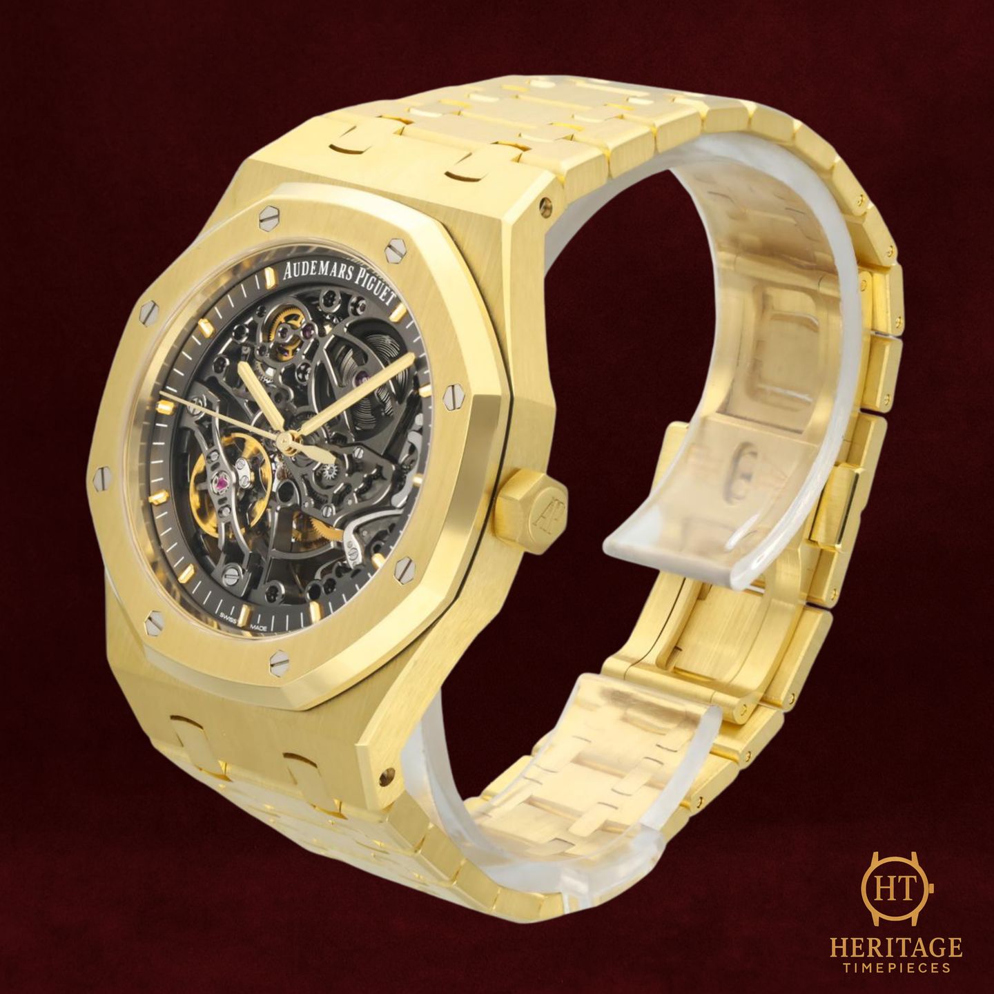 Audemars Piguet Royal Oak Double Balance Wheel Openworked 15407BA.OO.1220BA.01 - (5/8)