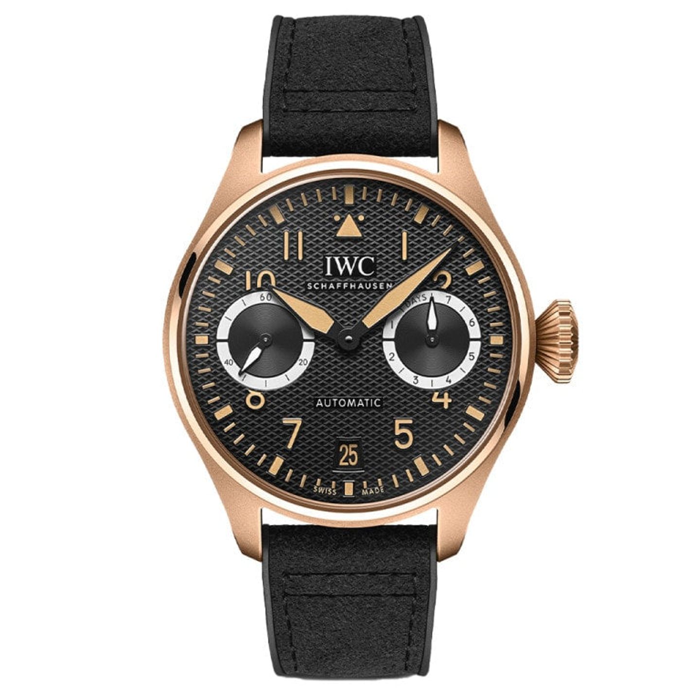 IWC Big Pilot IW501201 (2025) - Black dial 46 mm Rose Gold case (1/1)