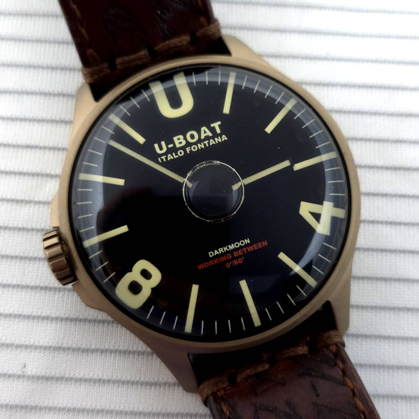 U-Boat Unknown 8467/B (2025) - Black dial 45 mm Steel case (1/8)