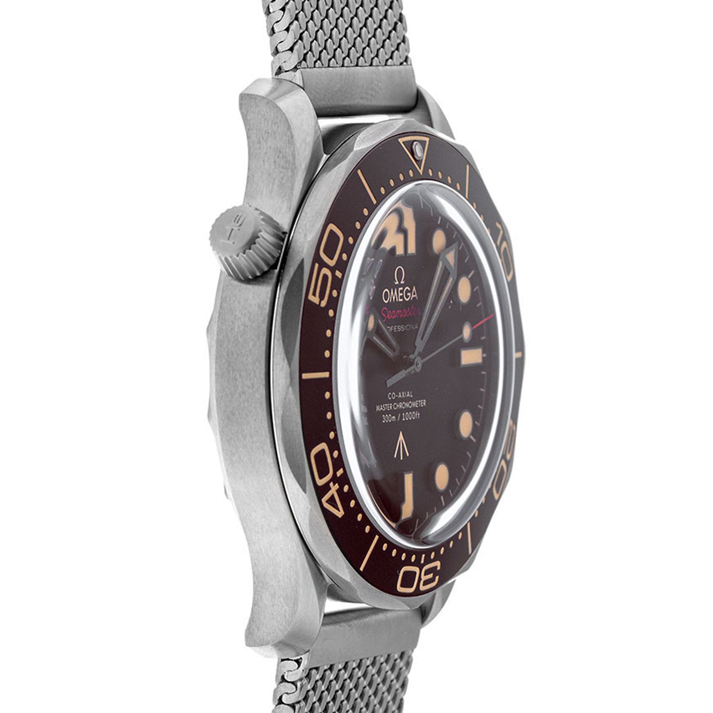 Omega Seamaster Diver 300 M 210.90.42.20.01.001 (2026) - Brown dial 42 mm Titanium case (4/6)
