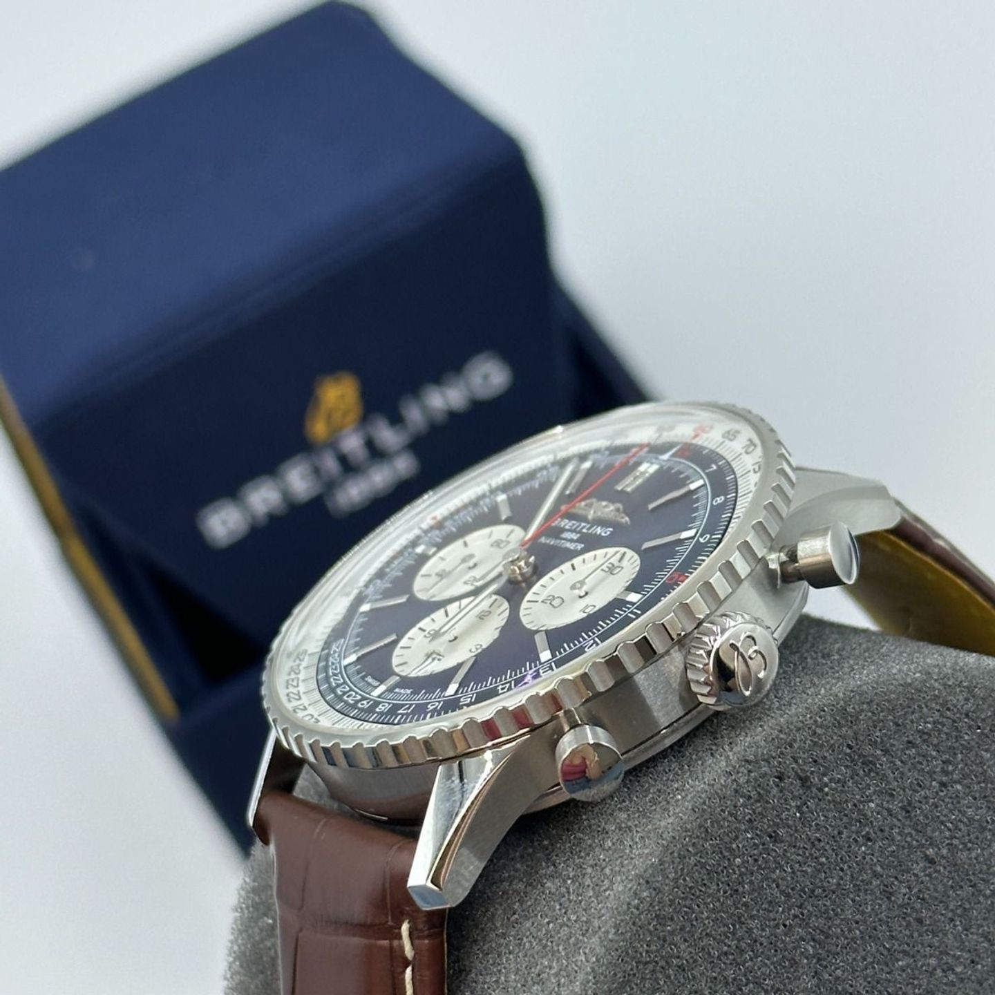 Breitling Navitimer 01 (46 MM) AB0137211C1P1 (2024) - Blauw wijzerplaat 46mm Staal (7/8)