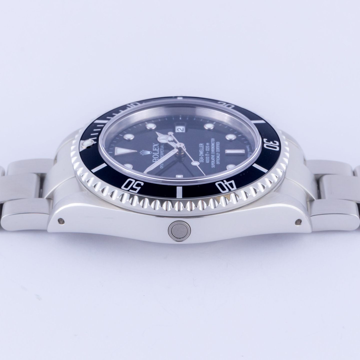 Rolex Sea-Dweller 4000 16600 (2000) - Black dial 40 mm Steel case (5/8)