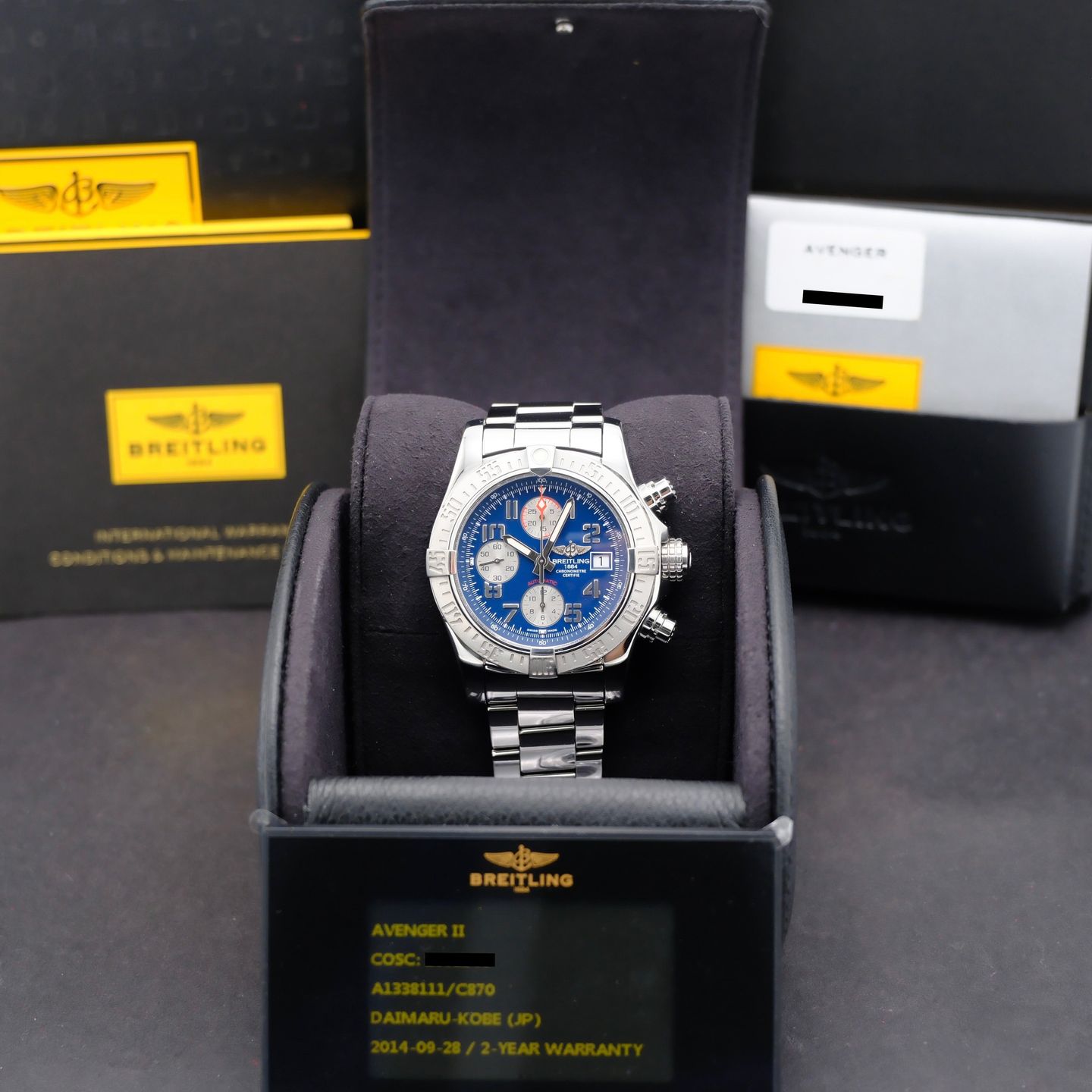 Breitling Avenger II A13381 (2014) - 43mm Staal (3/8)