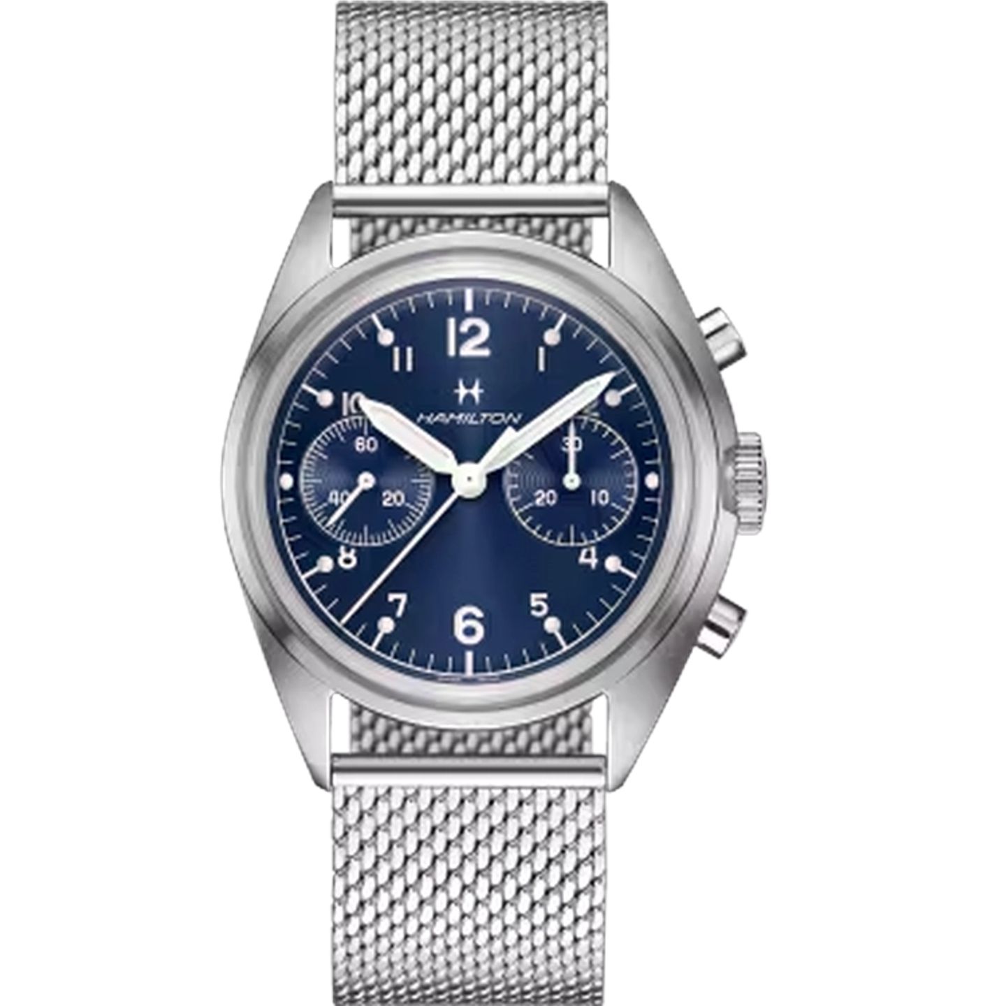 Hamilton Khaki Aviation H76409140 (2026) - Blue dial 41 mm Steel case (1/1)