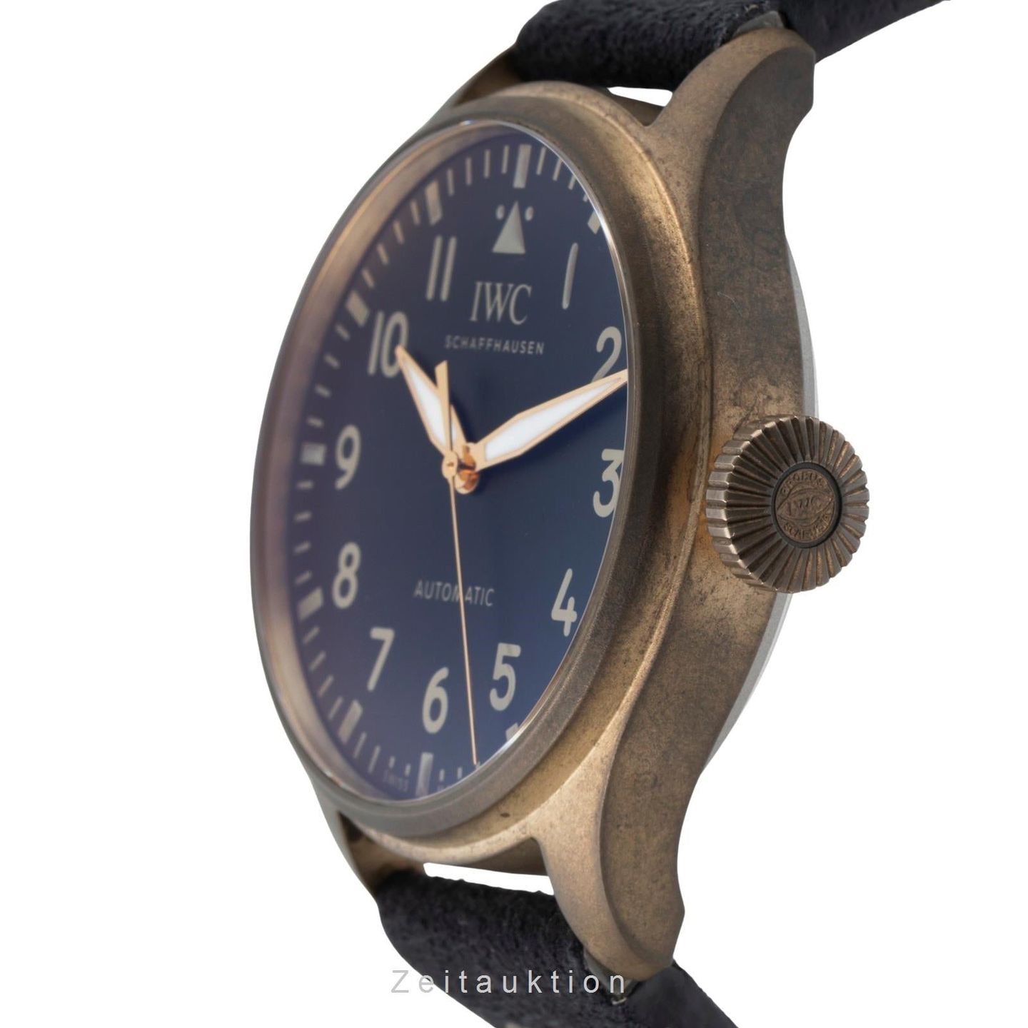 IWC Big Pilot IW329703 (Unknown (random serial)) - Black dial 43 mm Bronze case (5/8)