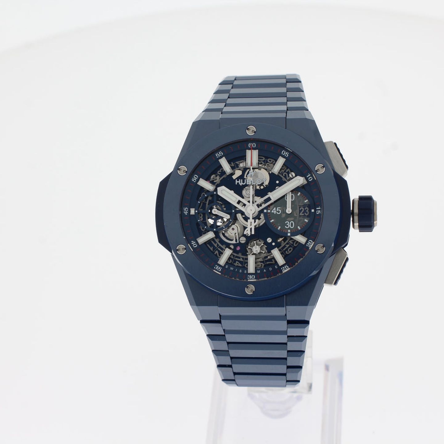 Hublot Big Bang 451.EX.5123.EX (2024) - Blauw wijzerplaat 42mm Keramiek (1/5)