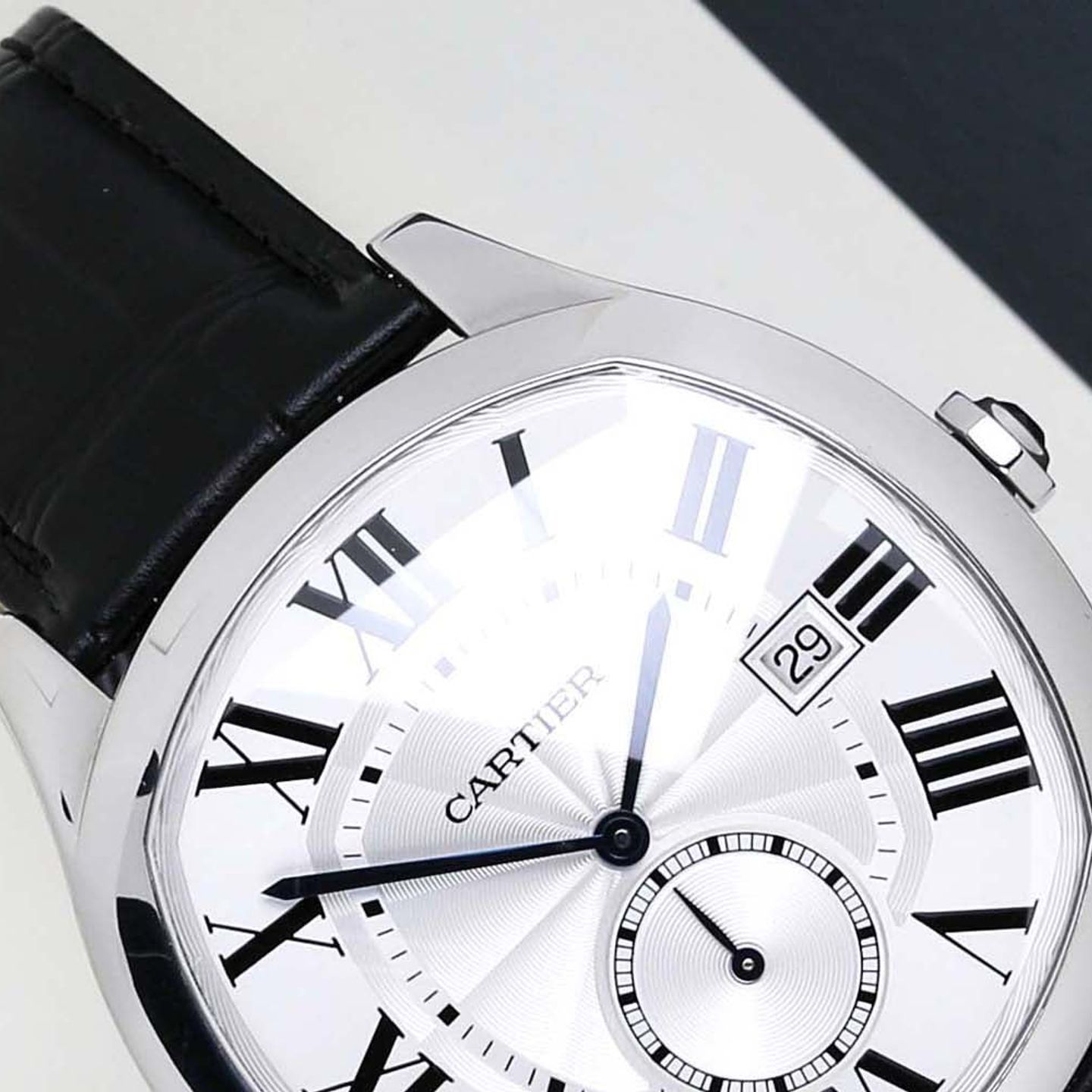 Cartier Drive de Cartier WSNM0004 (2016) - Silver dial 41 mm Steel case (3/8)