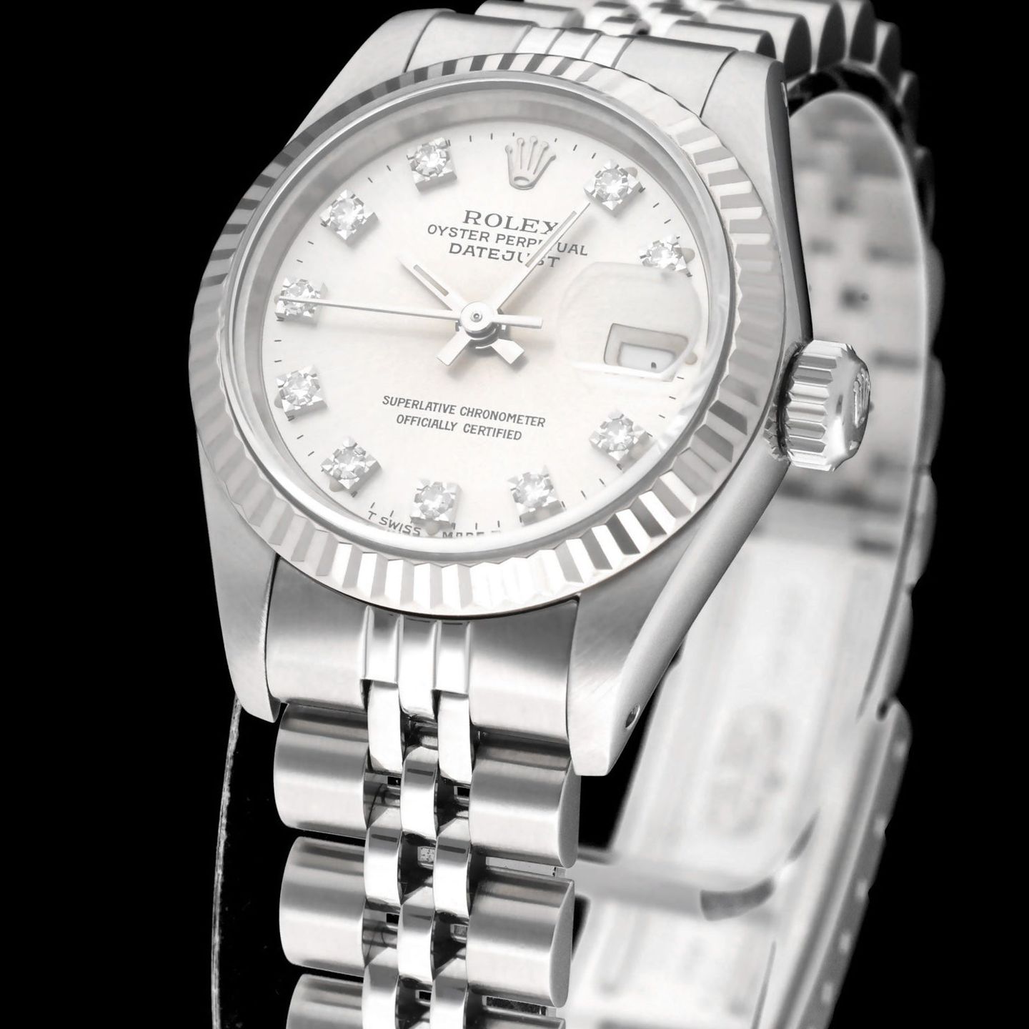 Rolex Lady-Datejust 69174 (1991) - 26 mm Steel case (7/8)