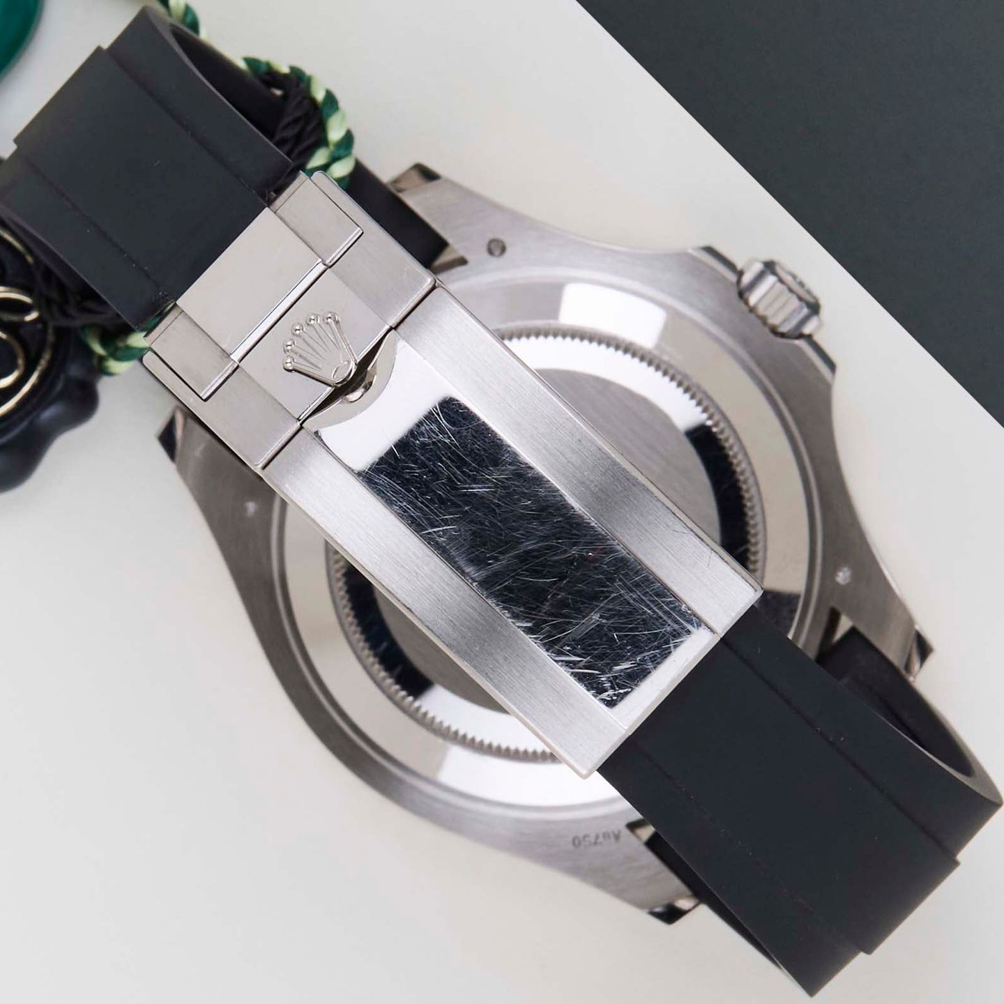 Rolex Yacht-Master 42 226659 (2023) - Black dial 42 mm White Gold case (7/8)